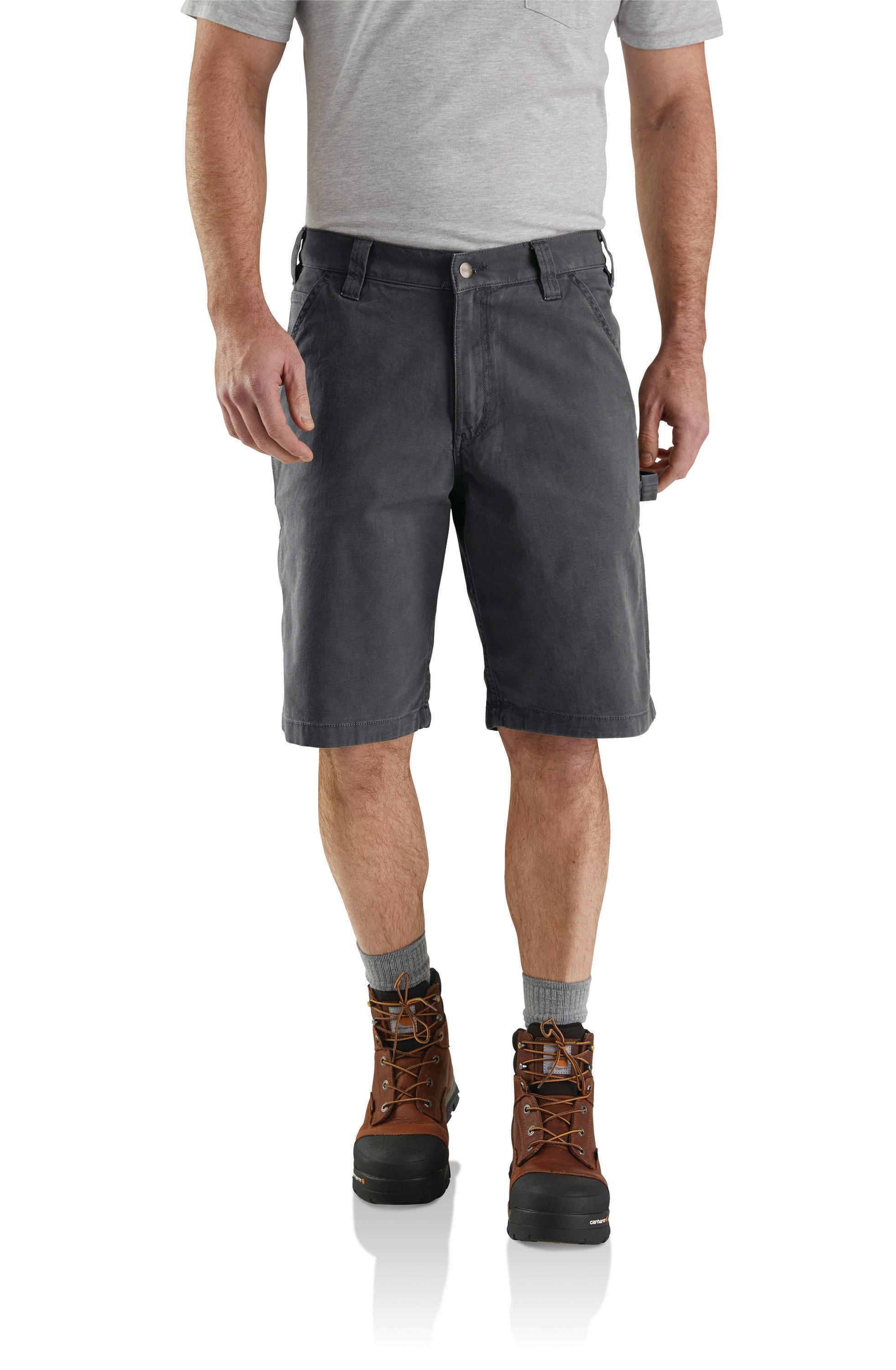 Carhartt 103652-029W32 Men's Shadow Canvas 11-in Carpenter shorts ( Size: 32 )