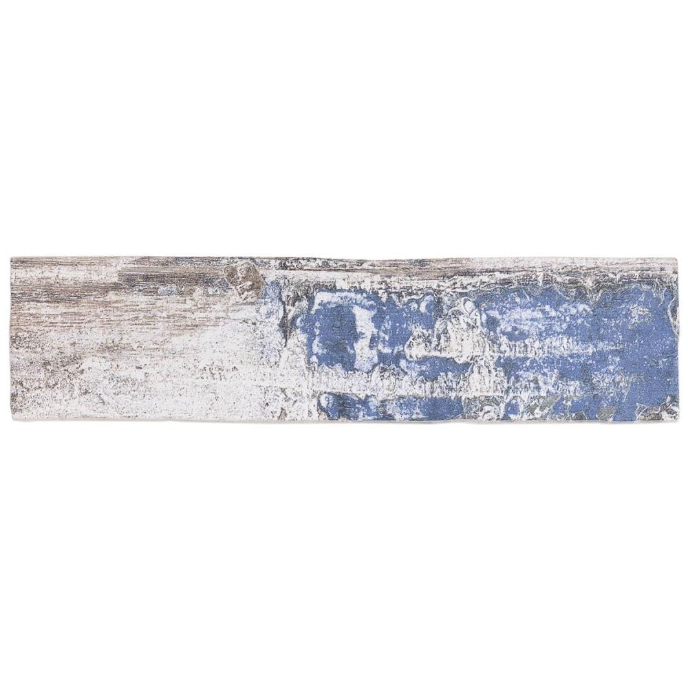 Artmore Tile EXT3RD103463 Sample- Marsh Wood 3-in x 12-in Matte Ceramic Subway Wall Tile