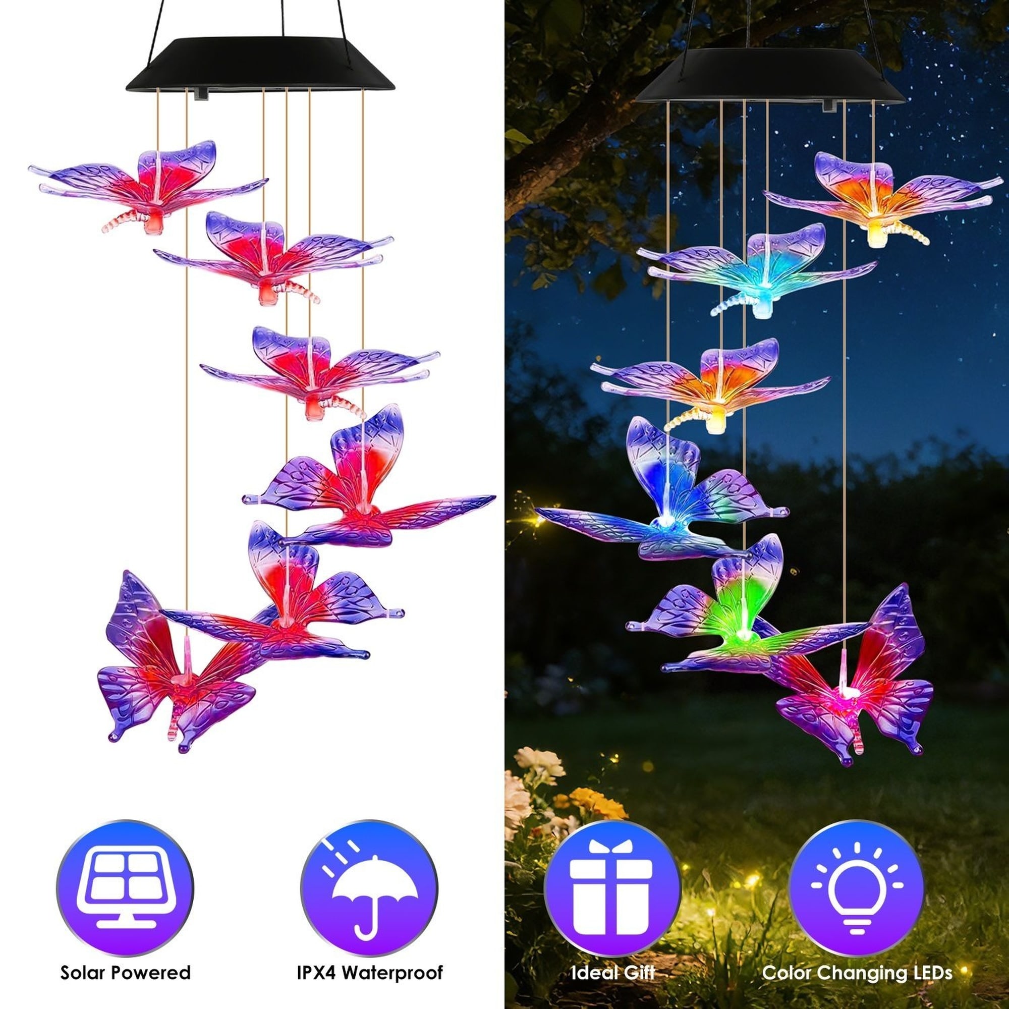 Angel Sar L2FHD525WDCM2 Wind-Chimes - View #4