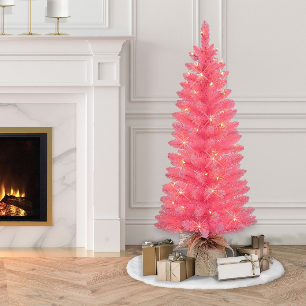 Puleo International ST9612A-40C07-PK Artificial-Christmas-Trees - View #2