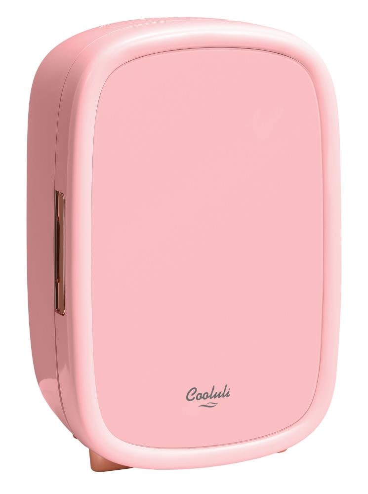 Custom Portable Small Pink White Makeup Cosmetology Refrigerator 4l Mini  Skin Care Frigo Cosmetic Beauty Fridge With Mirror