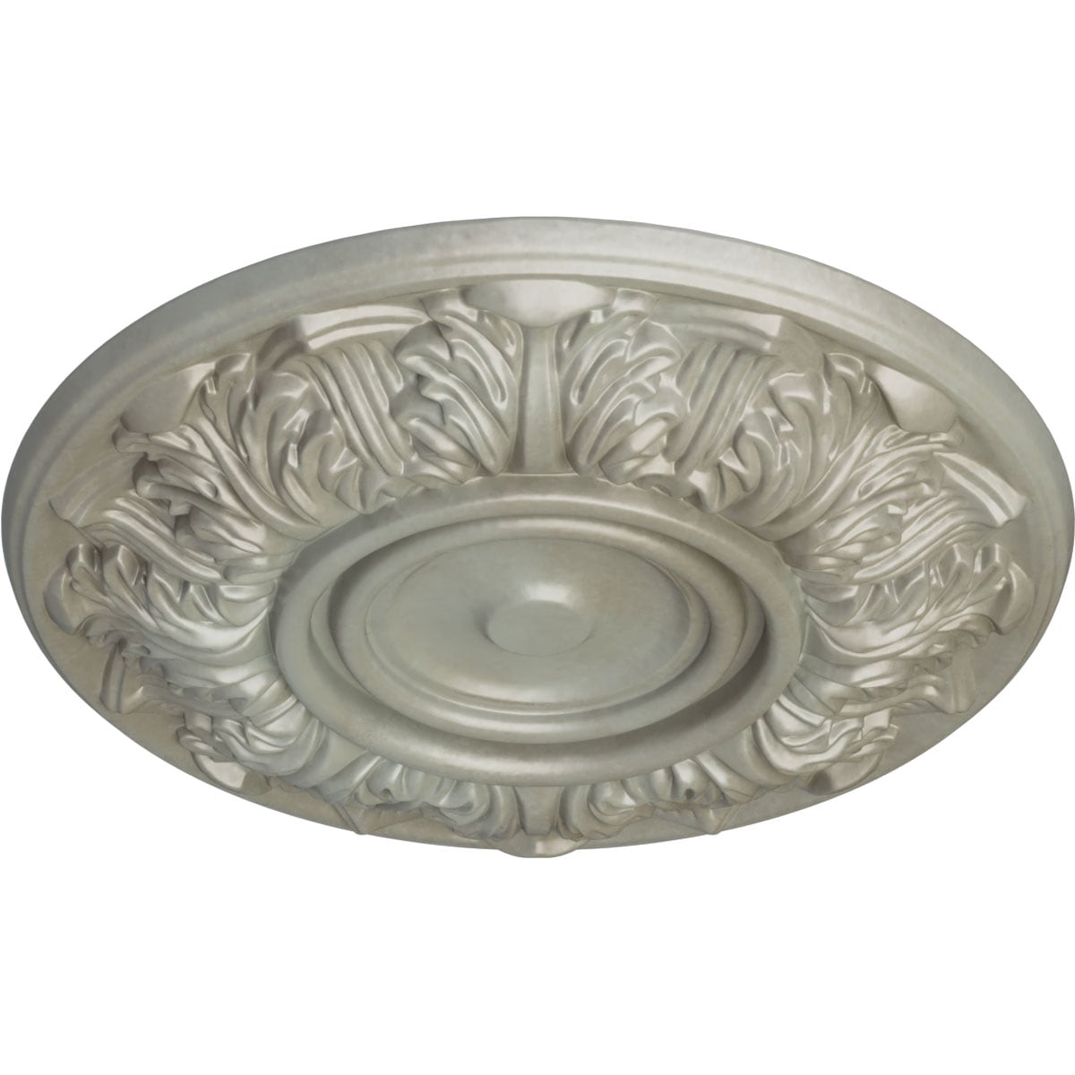 Ekena Millwork CM13WHFLS Ceiling-Medallions - View #2
