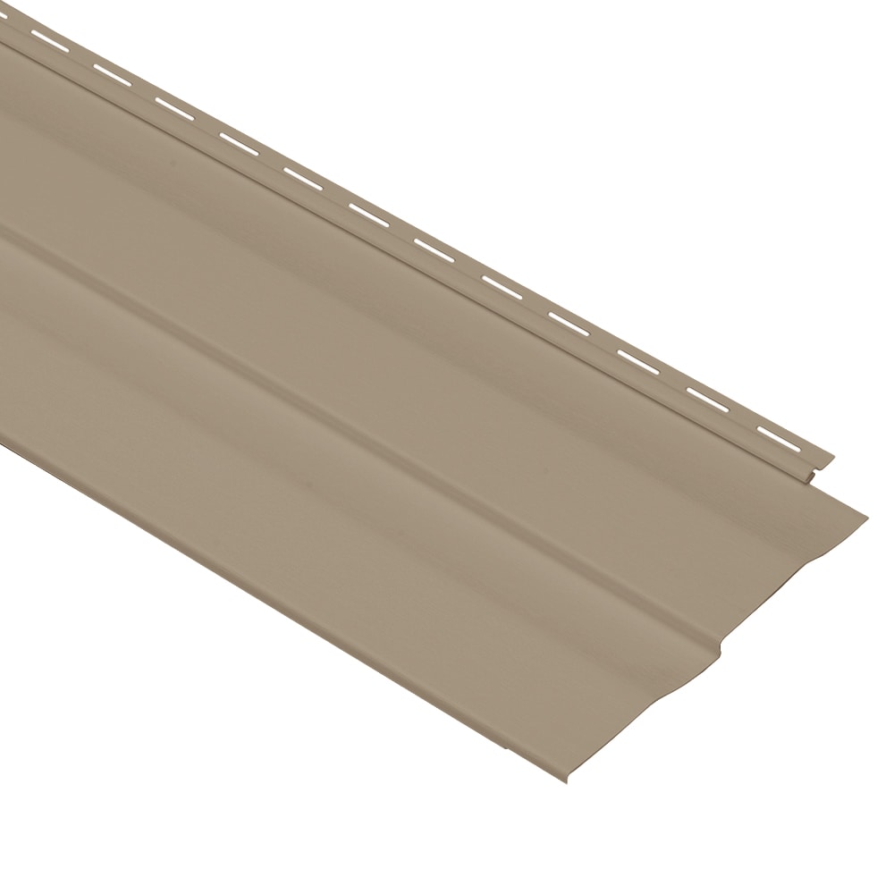 Shadow Ridge Double 5-in Dutch Lap Briarwood Vinyl Siding Panel 10-in x 144-in (10-sq ft /piece) in Brown | - Georgia-Pacific 708801A