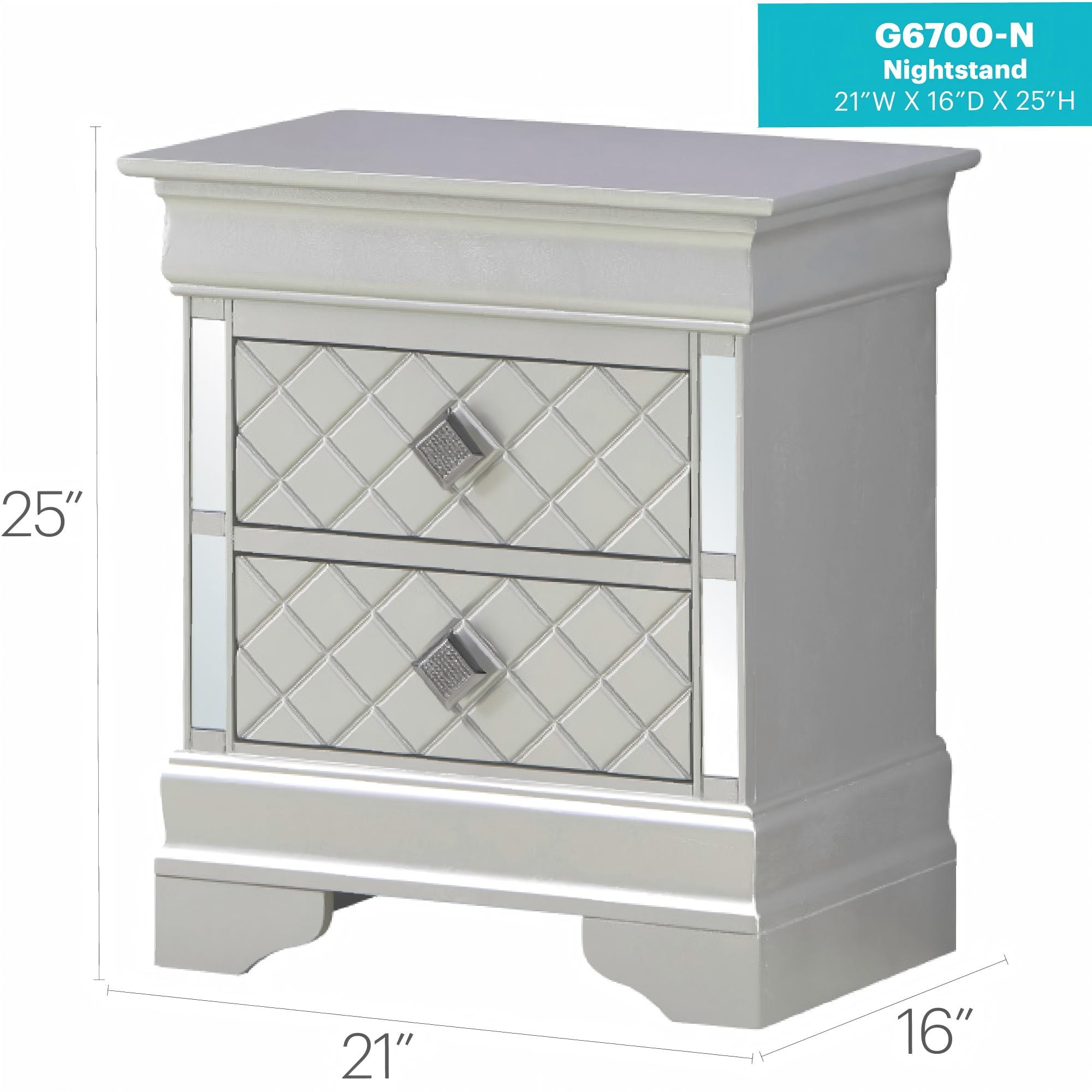 GLANZEND 65149JXAW nightstands - View #4