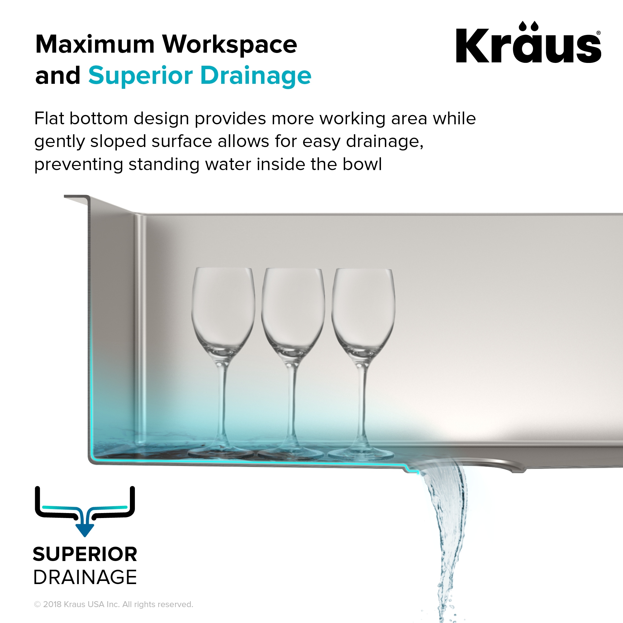 Kraus KHU100-30-1610-53MB Kitchen-Sinks - View #8