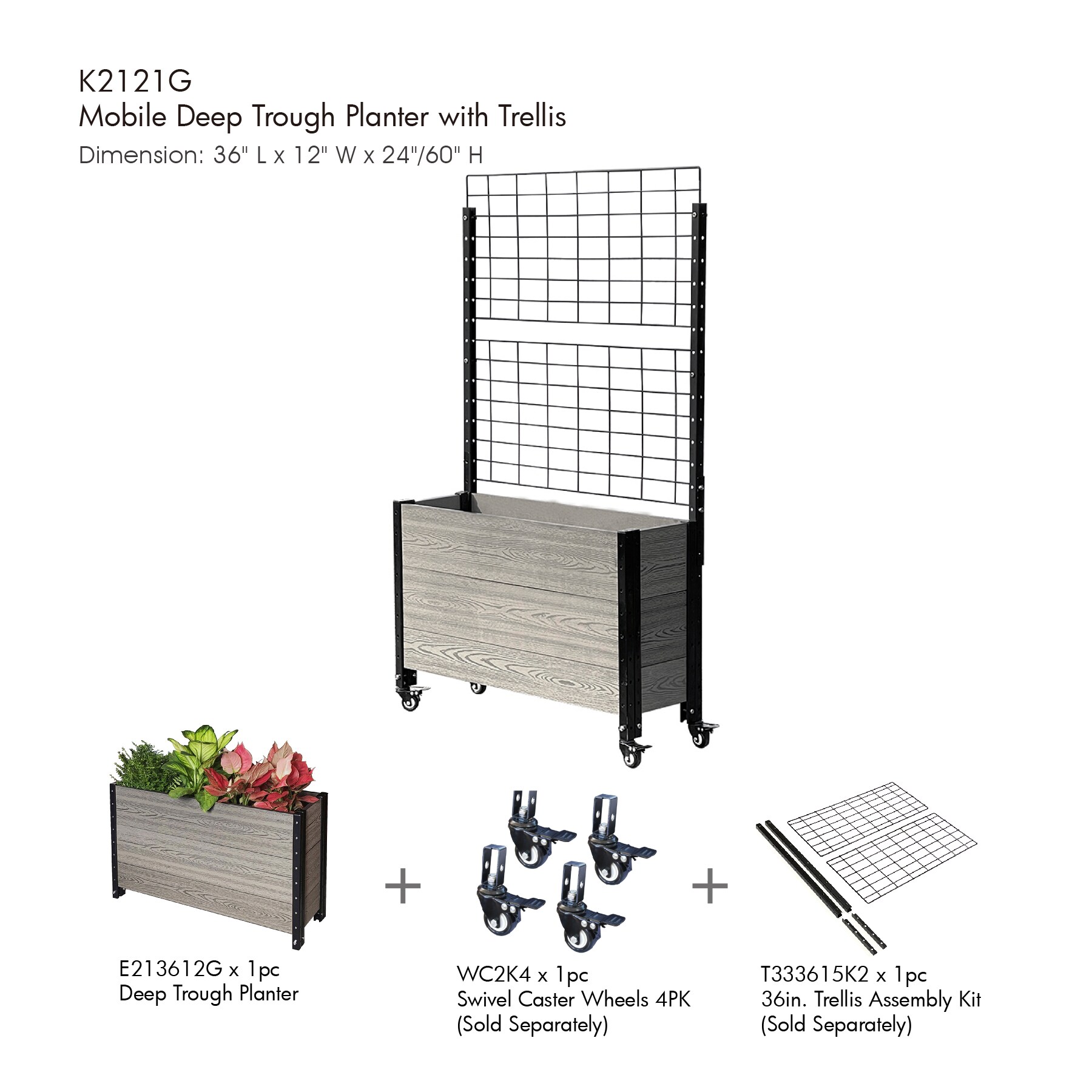 Everbloom E213612G Raised-Garden-Beds - View #8
