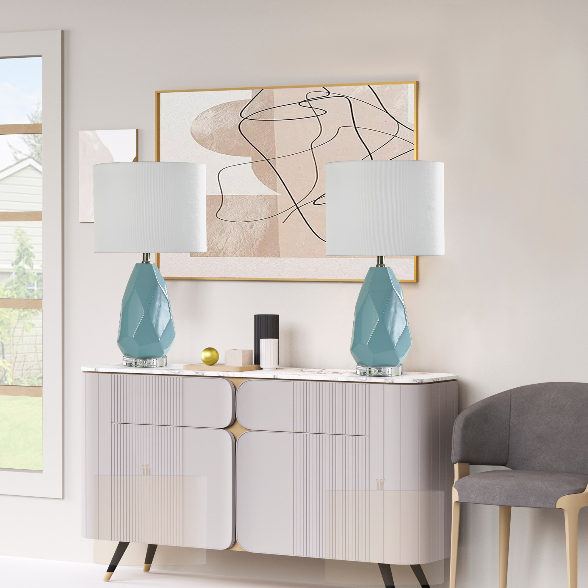 Maxax T258-BU-S Table-Lamps - View #8