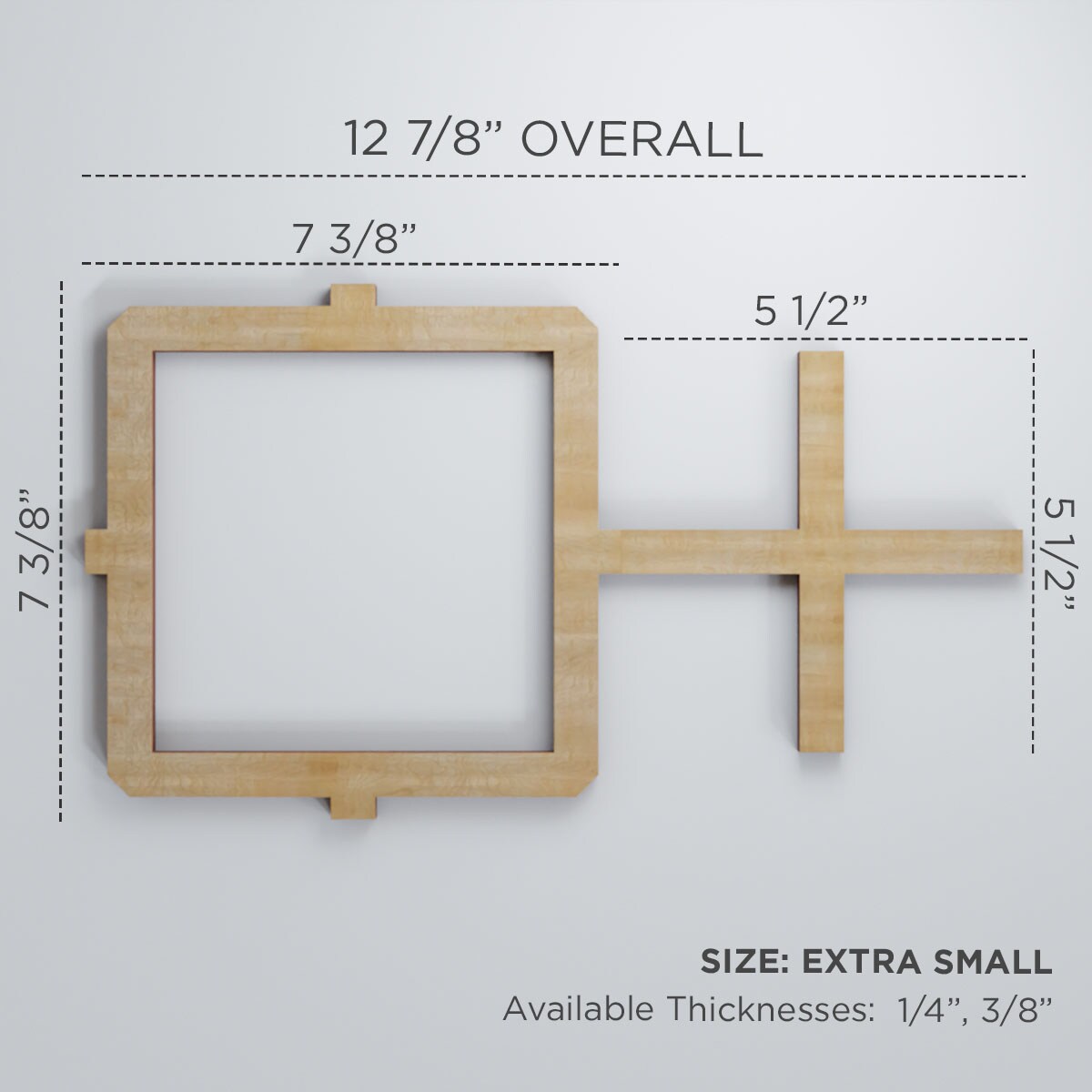Ekena Millwork WALW08X08X0250CARWA Wall-Panels - View #3