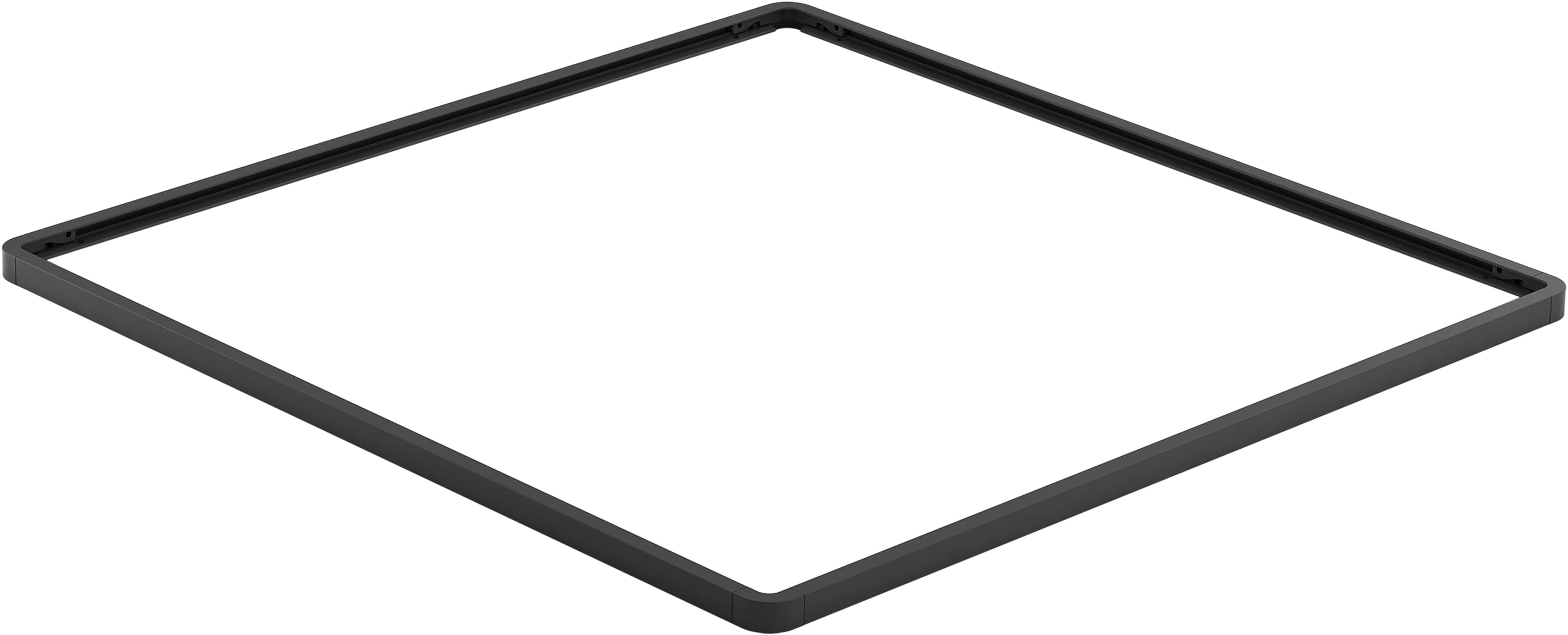 KOHLER K-31111-BL Real Rain Matte Black 19.50-in Universal Shower Trim ring 18.8125-in -ID