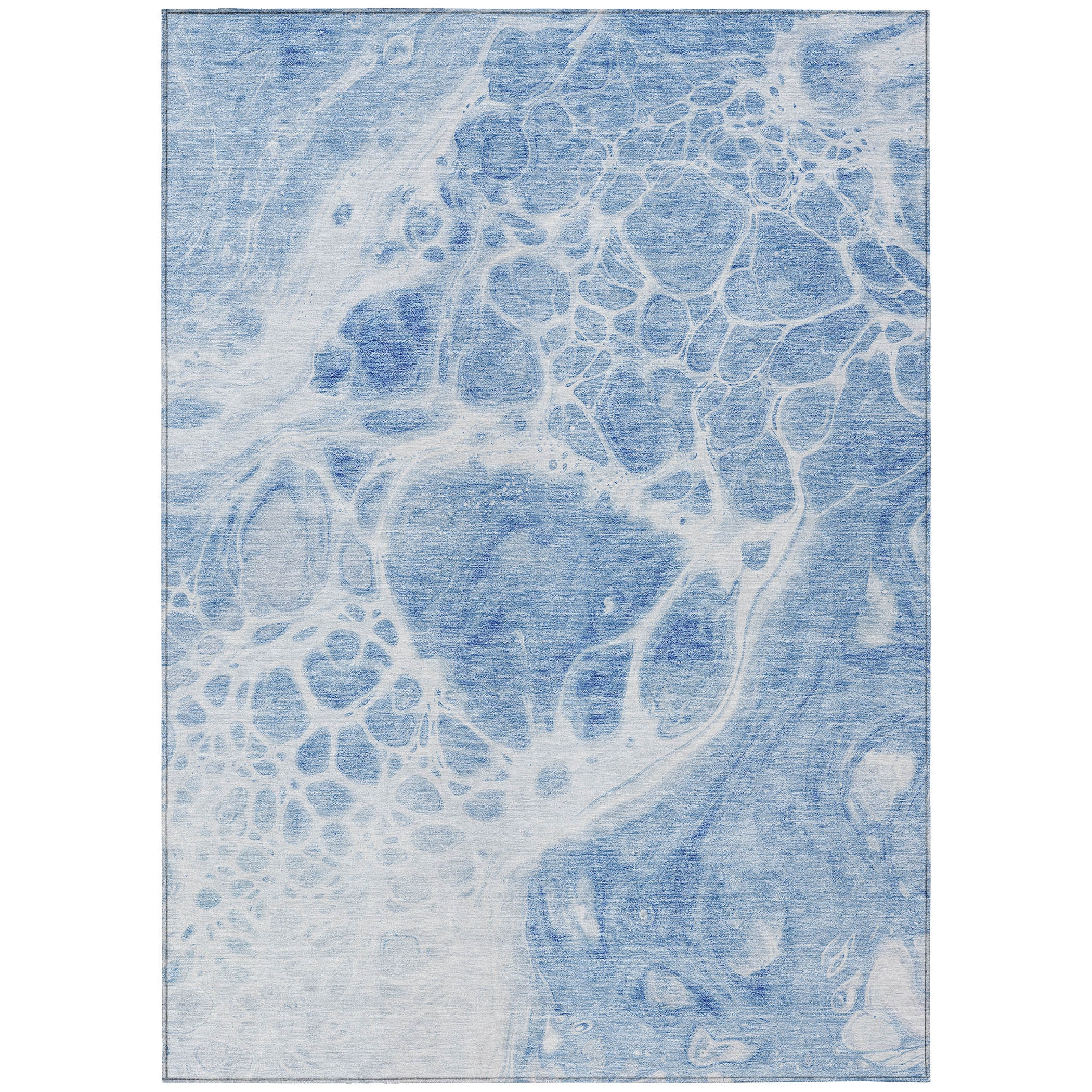 Addison Rugs ACN682SK5X8 Chantille ACN682SK 5 x 7 (ft) Polyester Sky Rectangular Indoor/Outdoor Geometric Machine washable Area rug