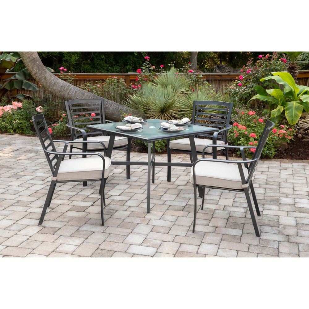 Hanover PEMDN5PCG-ASH Patio-Conversation-Sets - View #9