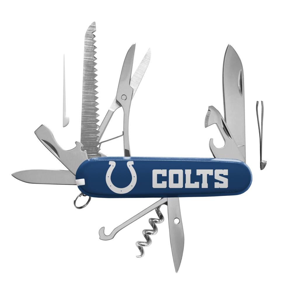 The Sports Vault MMNFL1401 Indianapolis Colts Blue Bartender Multi-tool
