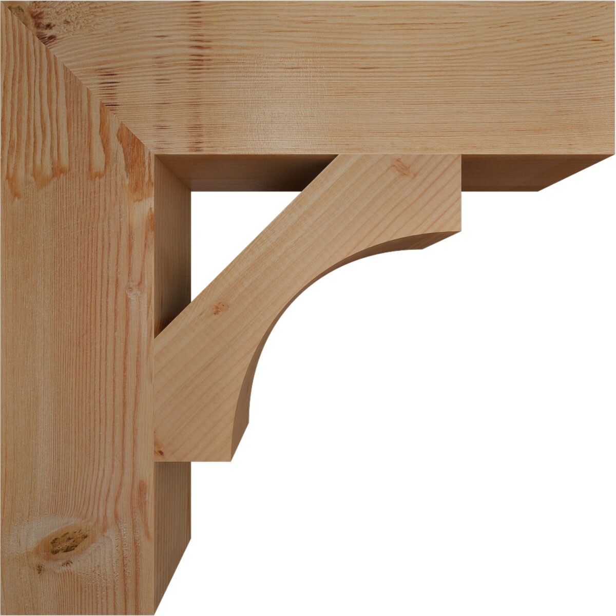 Ekena Millwork BKT06X24X24WTL05SDF Exterior-Brackets-Braces - View #3