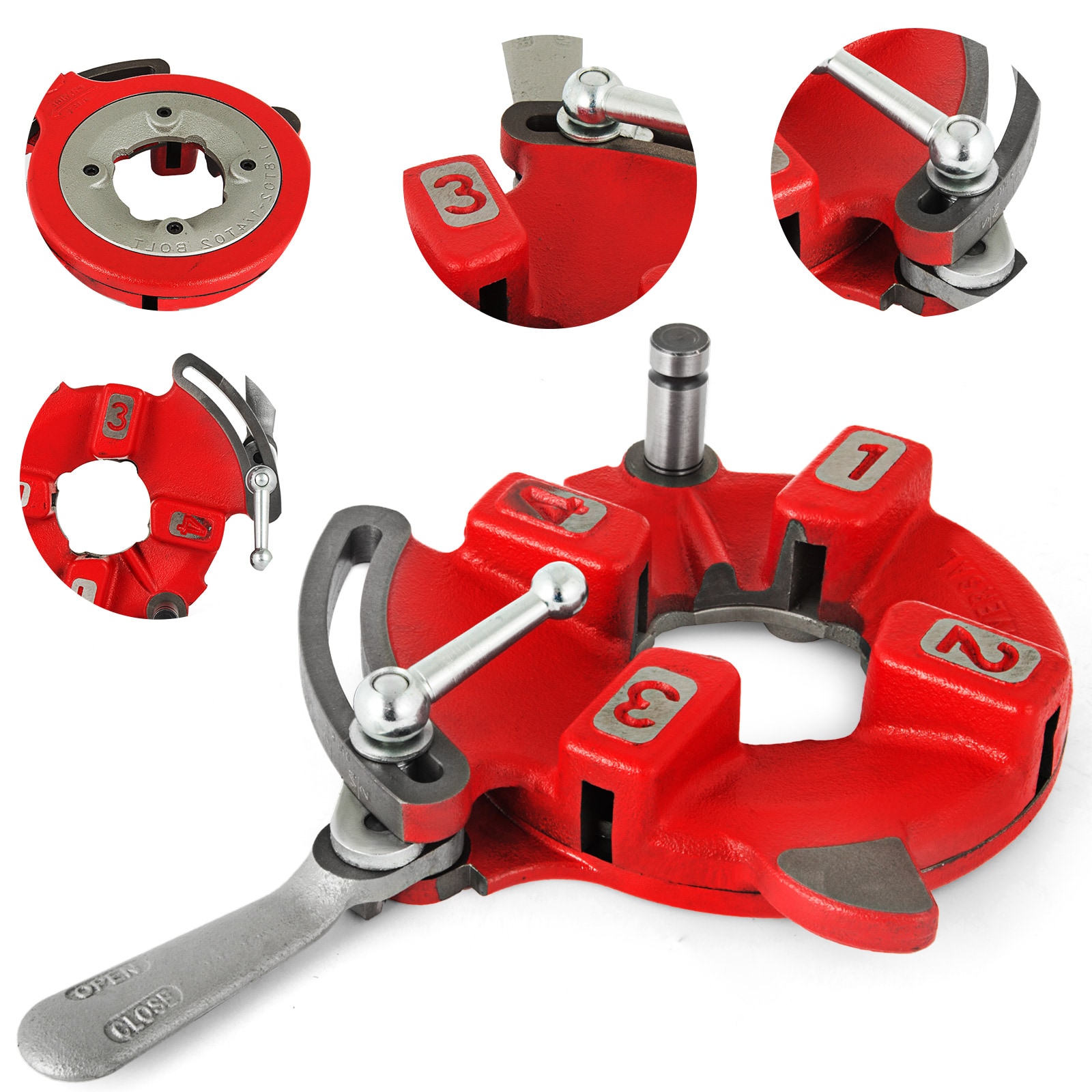 VEVOR GDGJTZ811ABYT0001V0 1-5/8-in to 2-in dia Steel Pipe stay