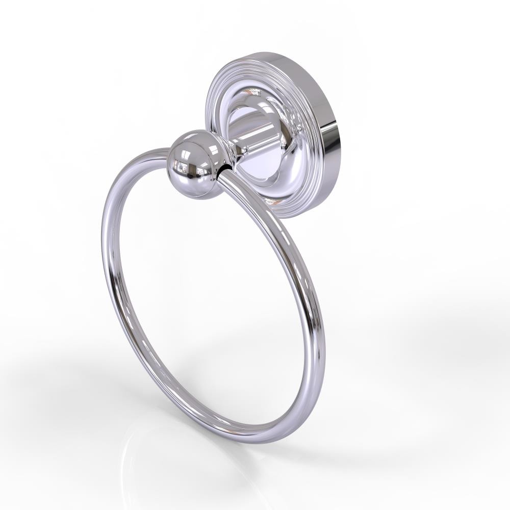 Allied Brass PR-16-PC Prestige Regal Polished chrome Wall mount Single Towel Ring