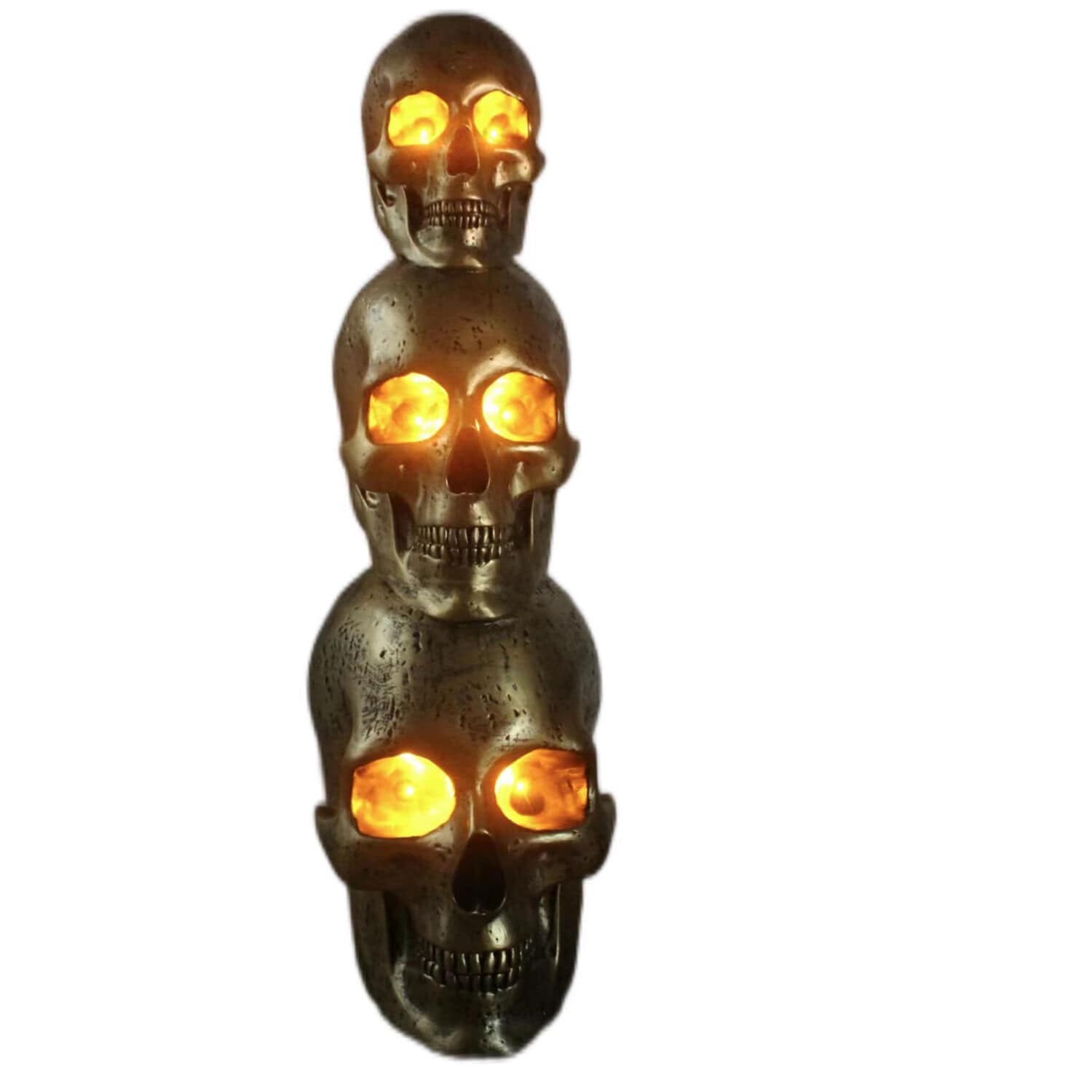 Haunted Hill Farm HHRS036-1SKL-GLD Outdoor-Halloween-Decor - View #7