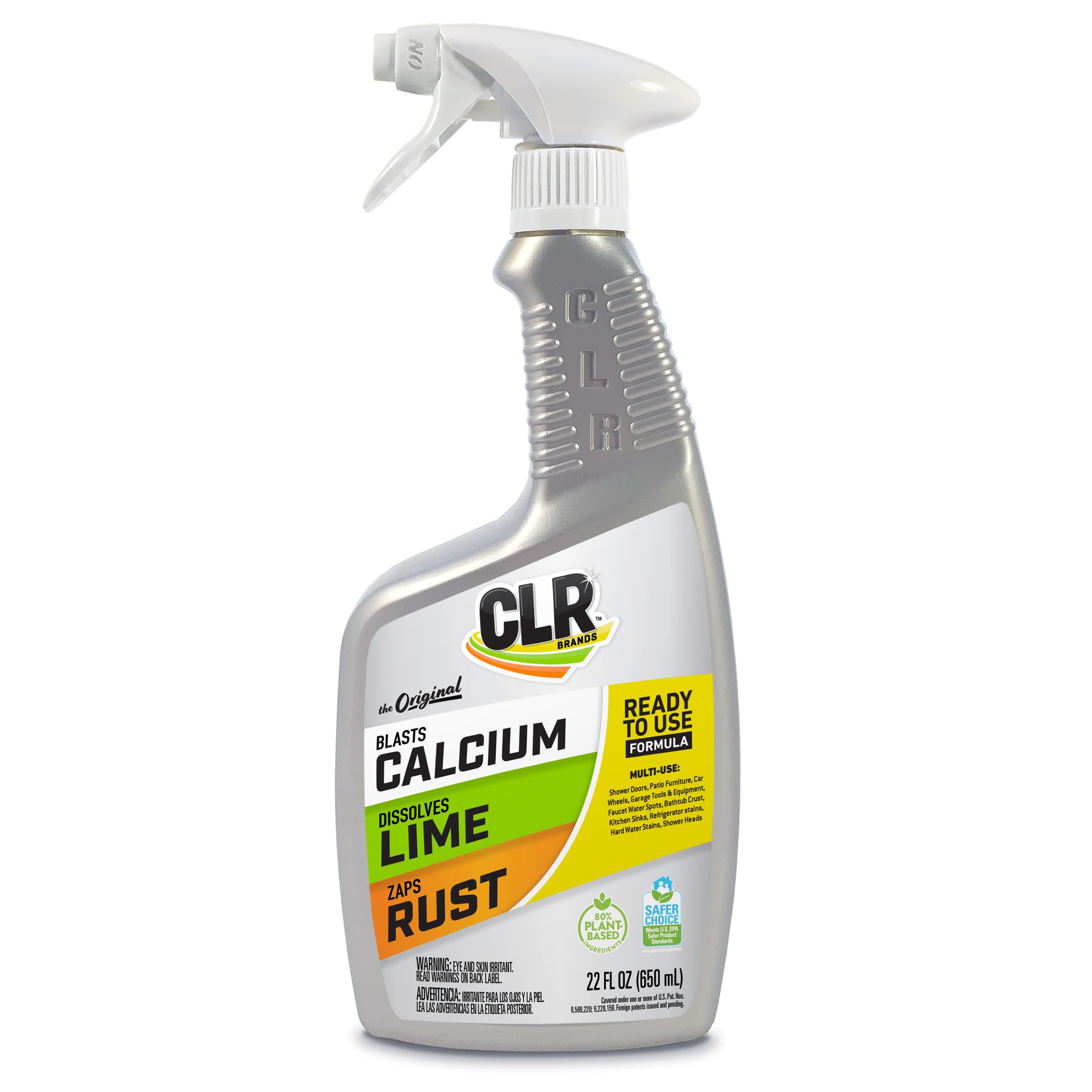 CLR DIB-BC-619315QTY-1 Brands Calcium Lime and Rust Remover - Powerful 22 Ounce Spray for Tough Stains
