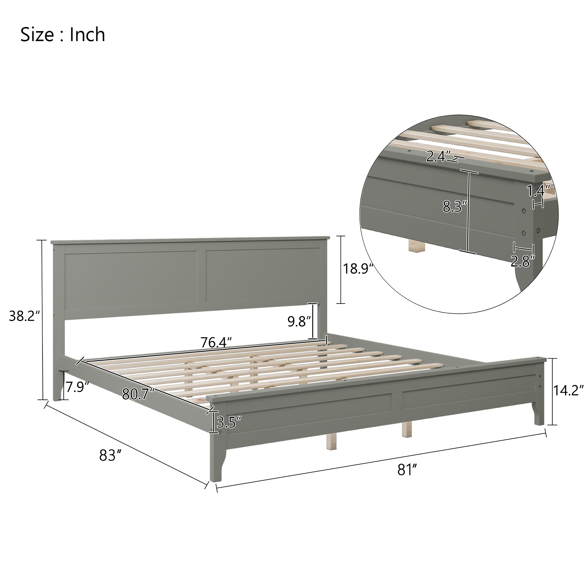 JIMSMAISON JMBBFB90GR-K beds - View #8