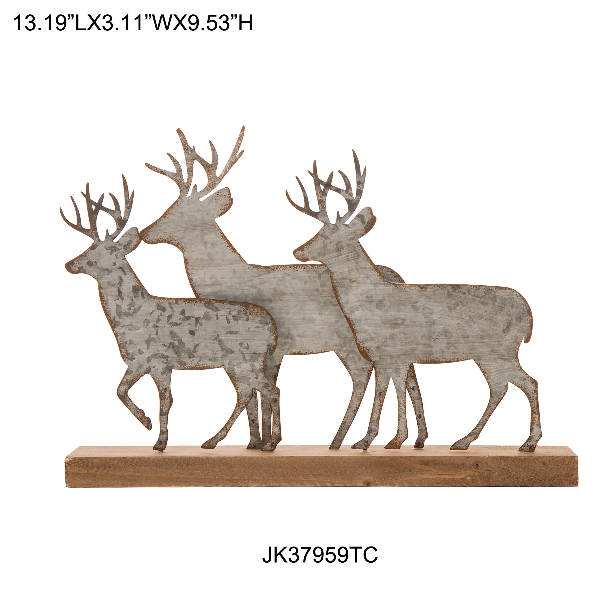 Glitzhome GH1114202584 9.53-Inches Tabletop Decoration
