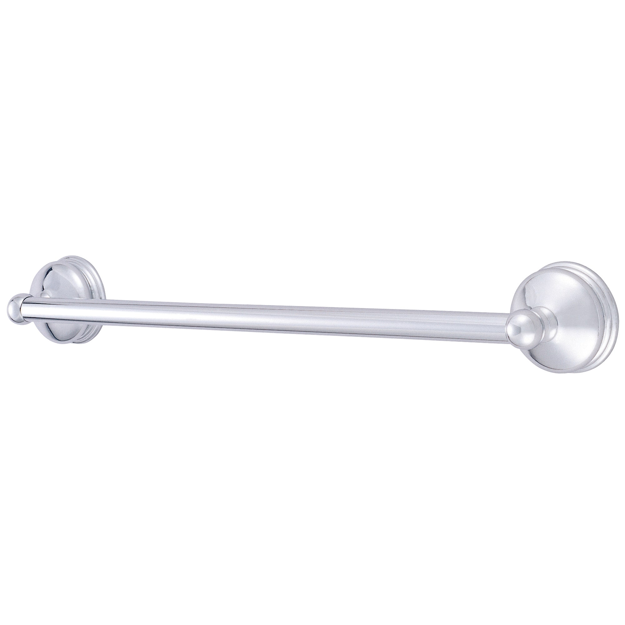 Elements of Design EBA1162C Vintage 18-in Chrome Wall mount Single Towel Bar