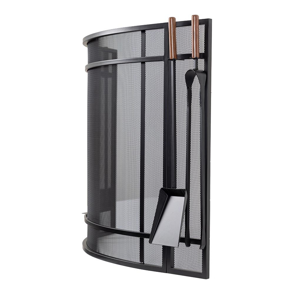 Modern Ember T98052BK Fireplace-Screens - View #3