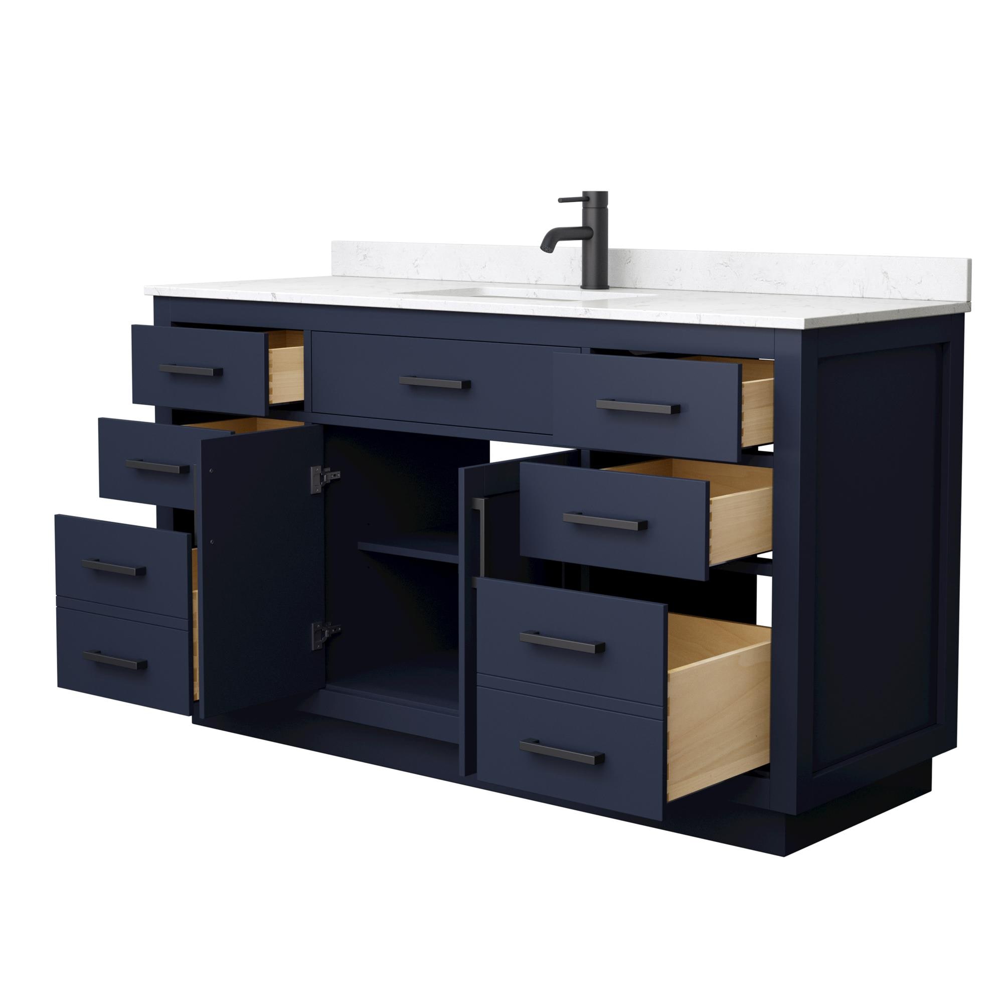 Wyndham Collection WCG262660SBBCCUNSMXX Bath-Vanity-Combo - View #2