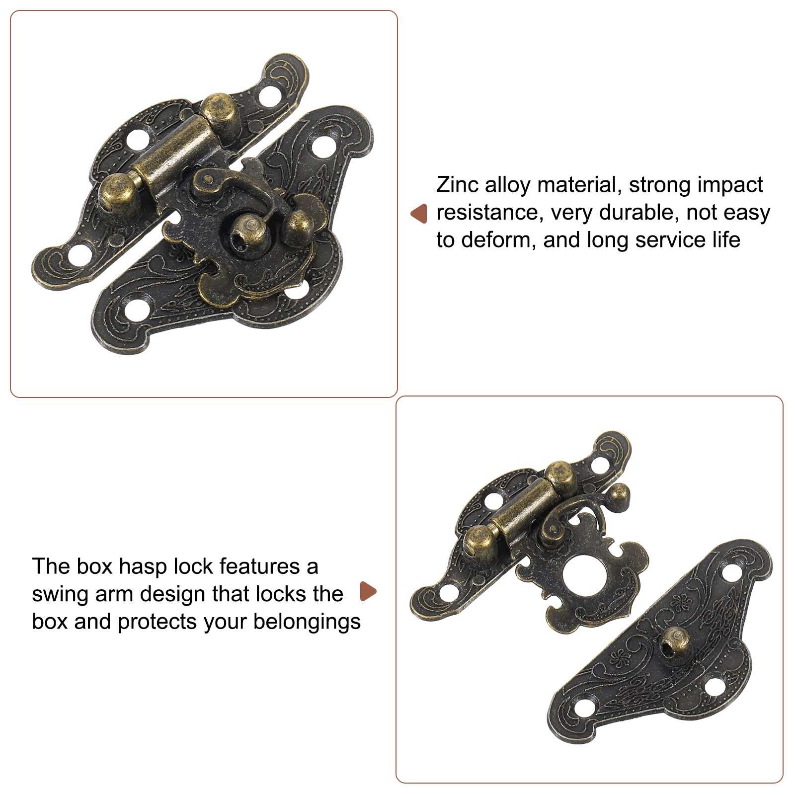 Unique Bargains S25093001UX7502 Cabinet-Latches - View #4