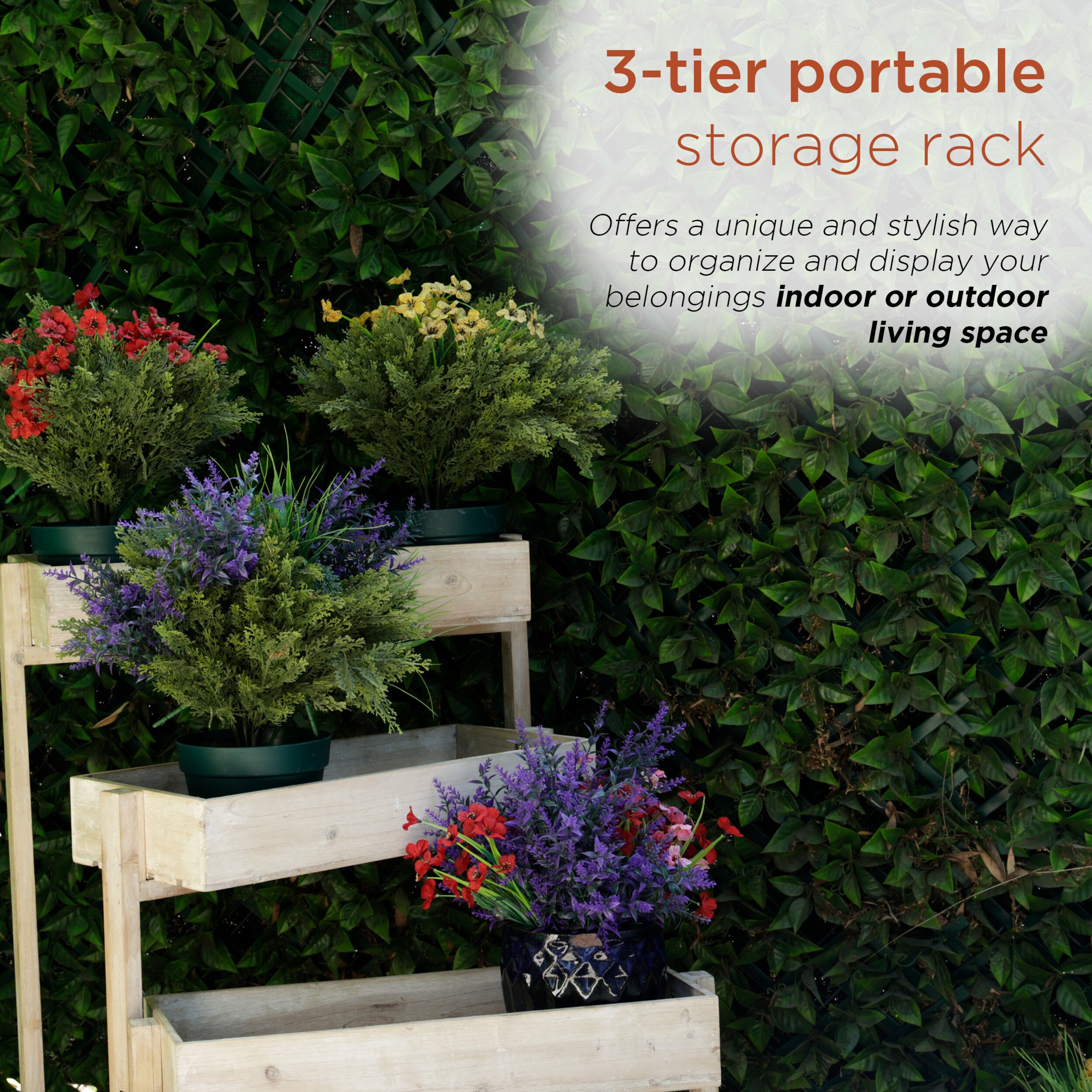 Alpine Corporation MBB166 Plant-Stand - View #8