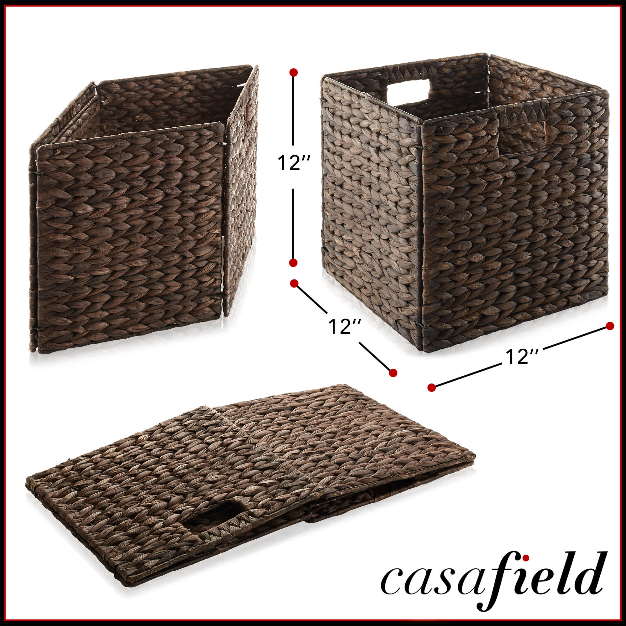 Casafield STO-C3125-BRN-3 Bins-Baskets - View #3