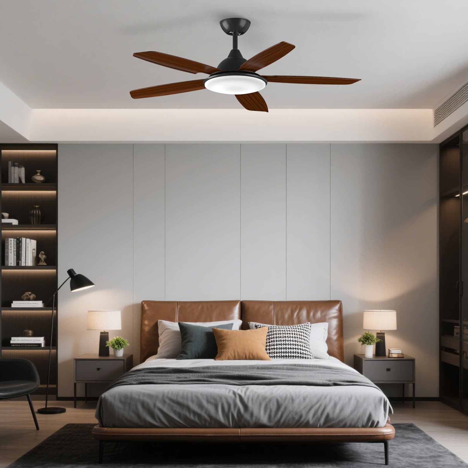 COWSAR LSCF-FL9286-BLACK Ceiling-Fans - View #14