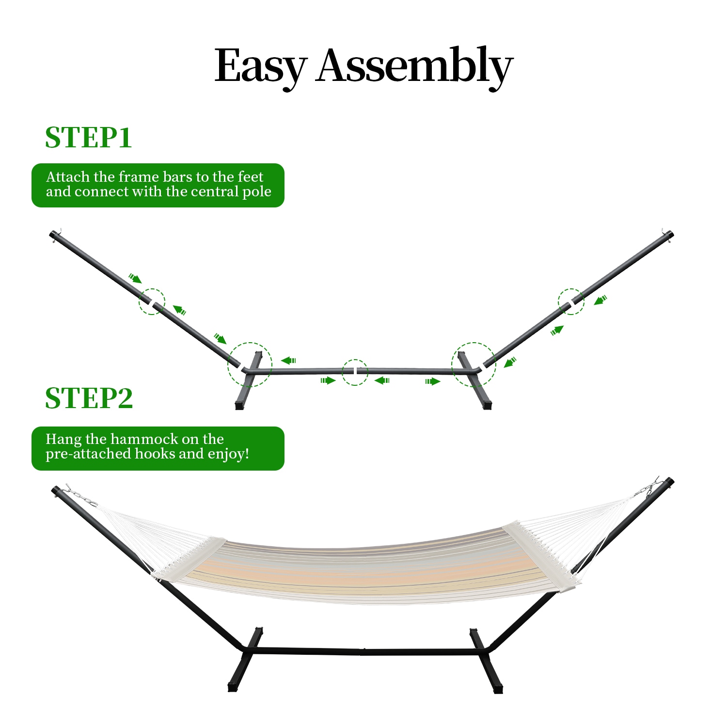  OLF-TY-MI-72 Hammock-Stands - View #5