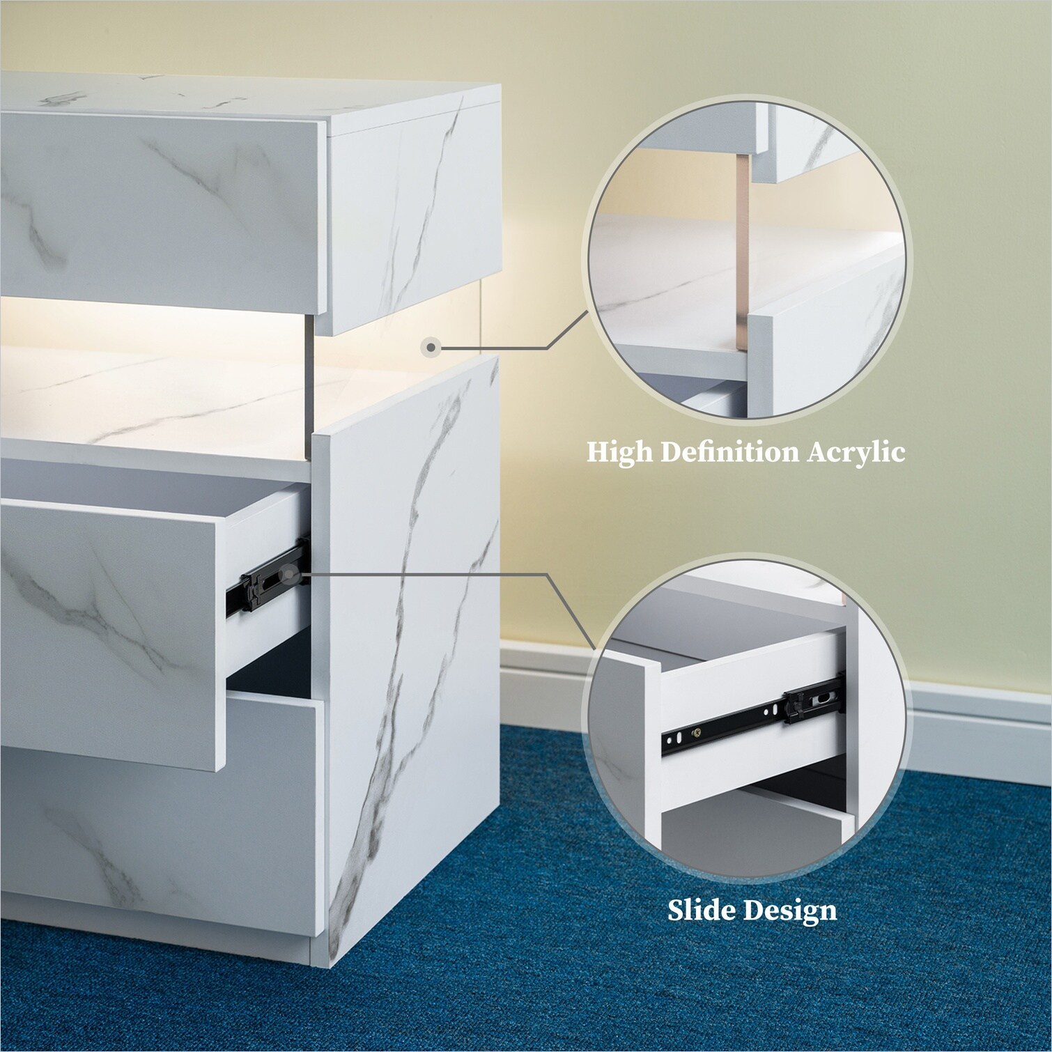 SunJet H8PPO0GS5E2Q nightstands - View #7