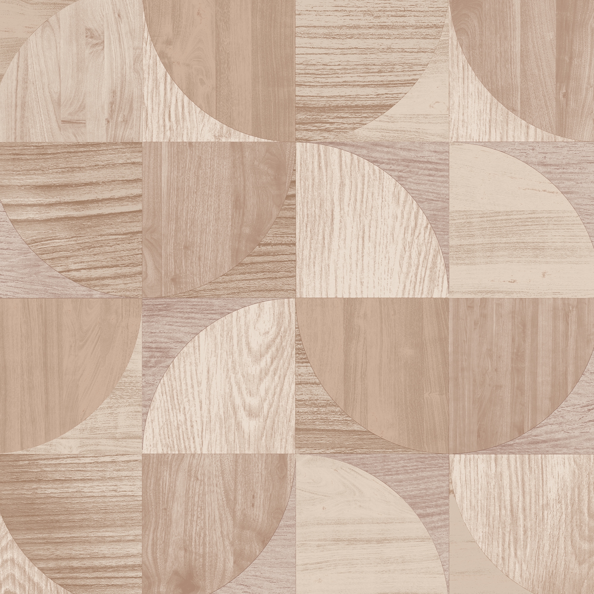 Sublime 121135 56-sq ft Brown Non-woven Wood Unpasted Wallpaper