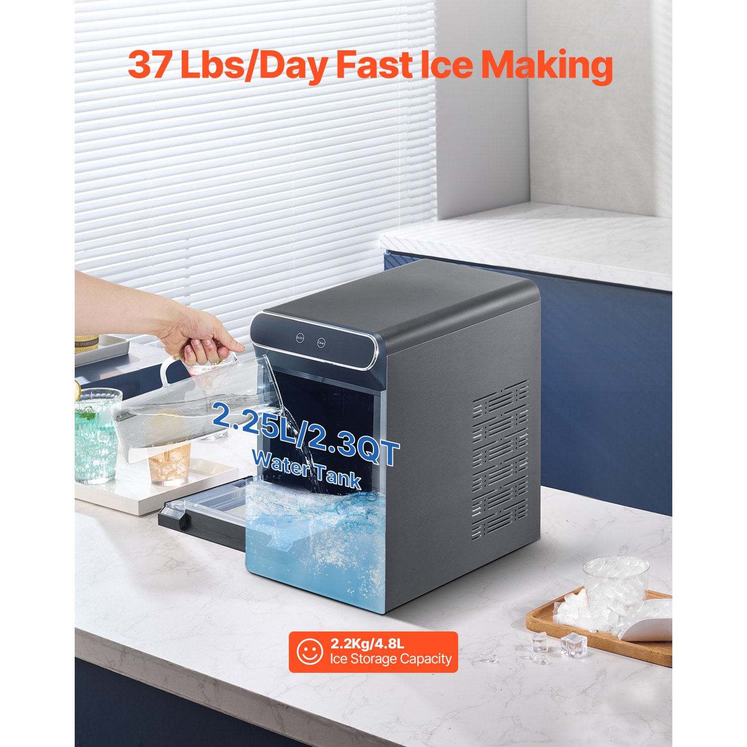 VEVOR JJBTMSZB30LBS9VDUV1 Ice-Makers - View #4