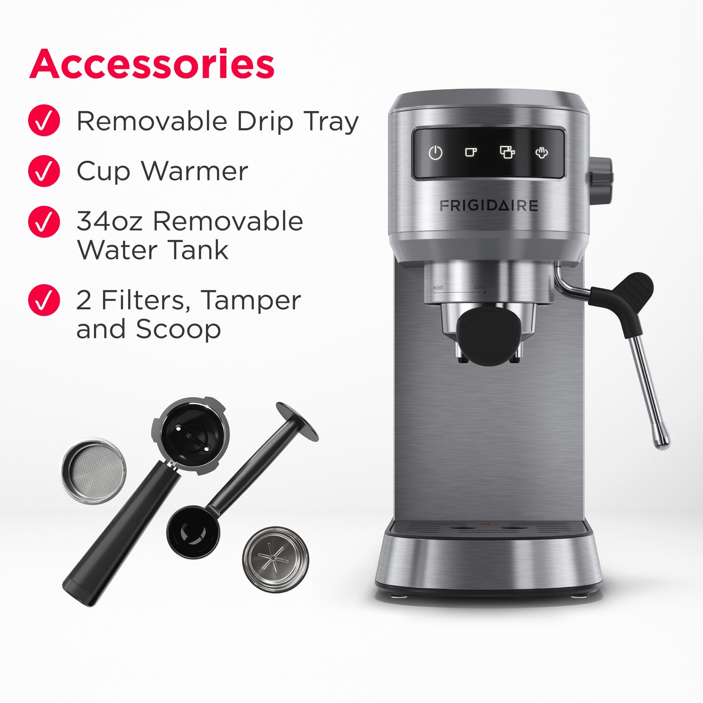 Frigidaire FREM100SS Espresso-Machines - View #8
