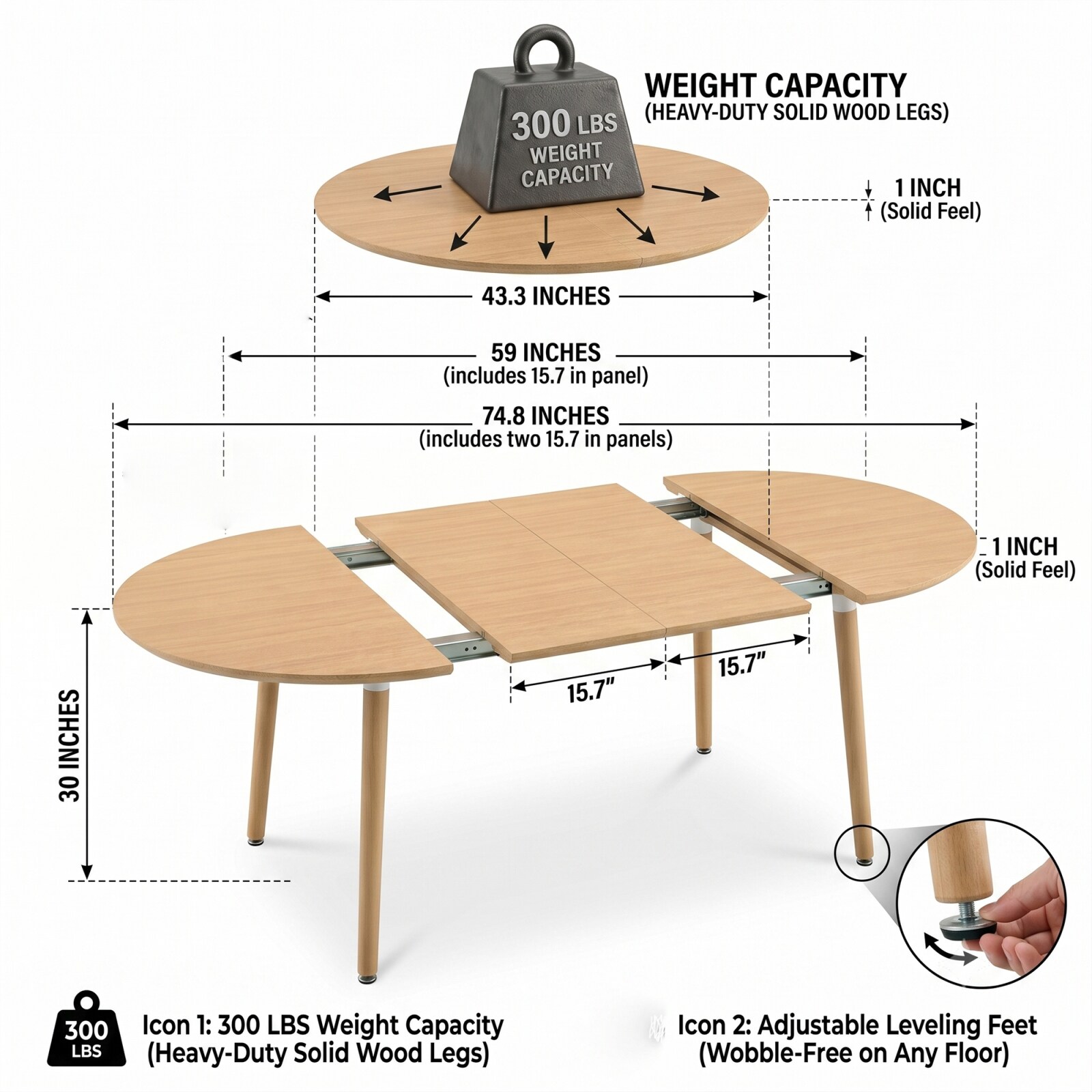 CHITA ACZA-153 Dining-Tables - View #4