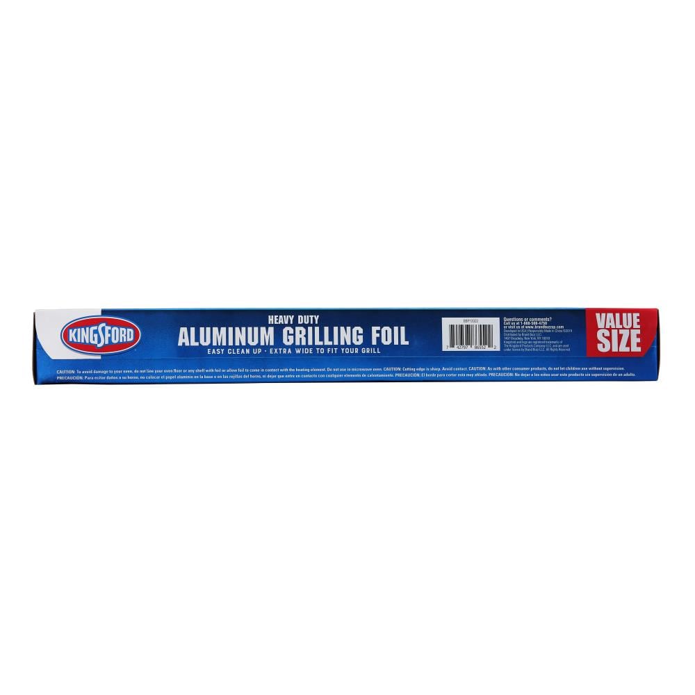 Kingsford Grilling Foil Aluminum Foil Non-stick Grilling Foil in the Grill  Cookware department at