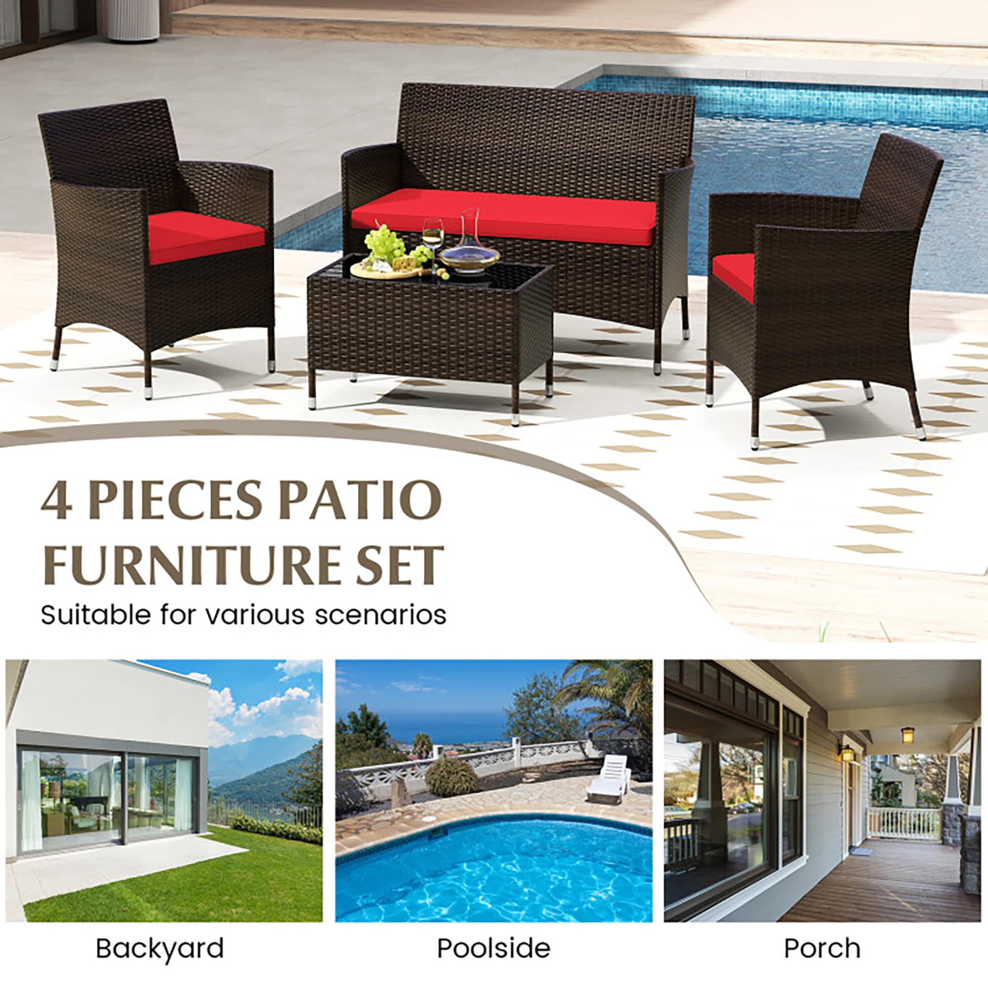 CASAINC WF-HW54828 Patio-Conversation-Sets - View #5