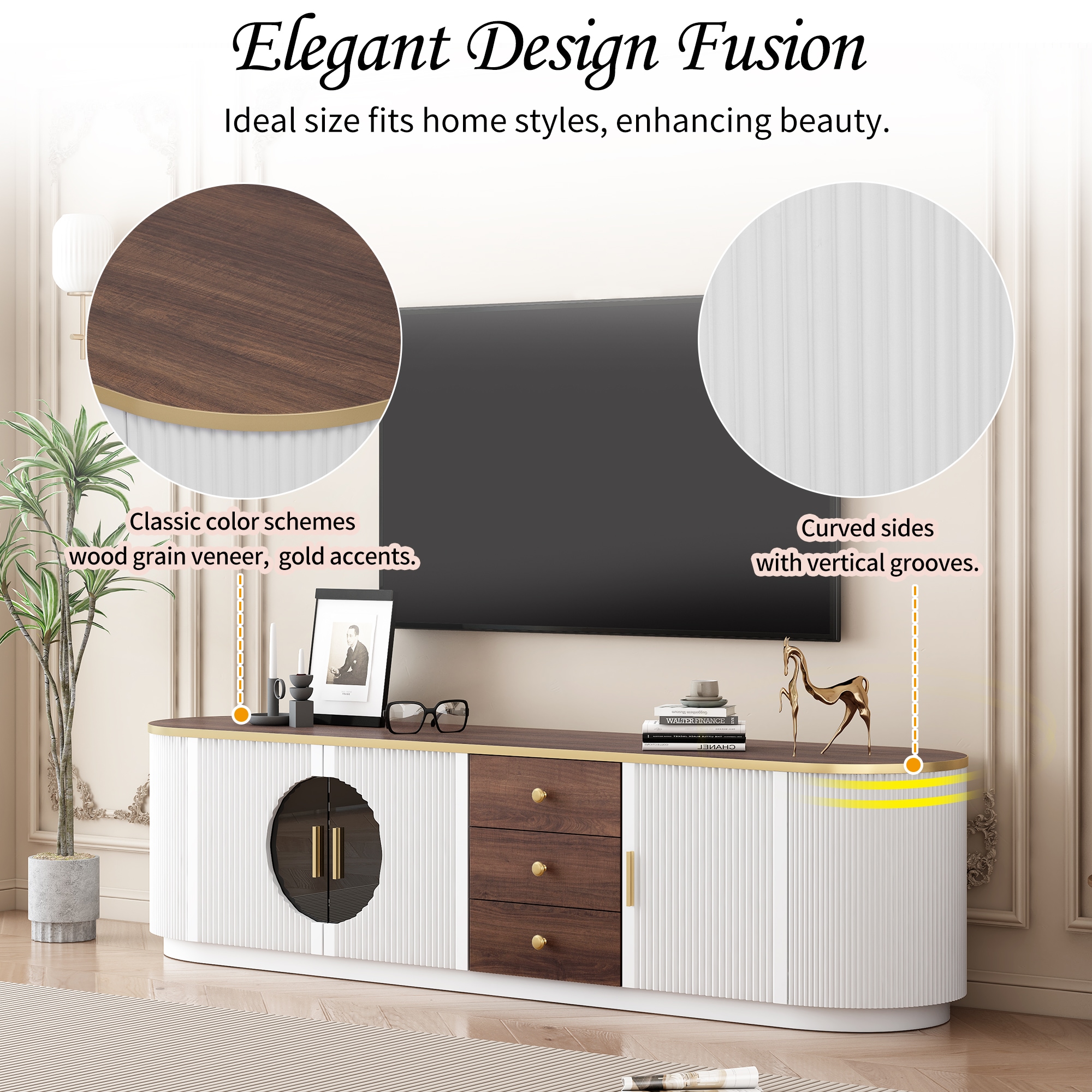 ModernLuxe L3P-SJ000131AAK Tv-Stands - View #3