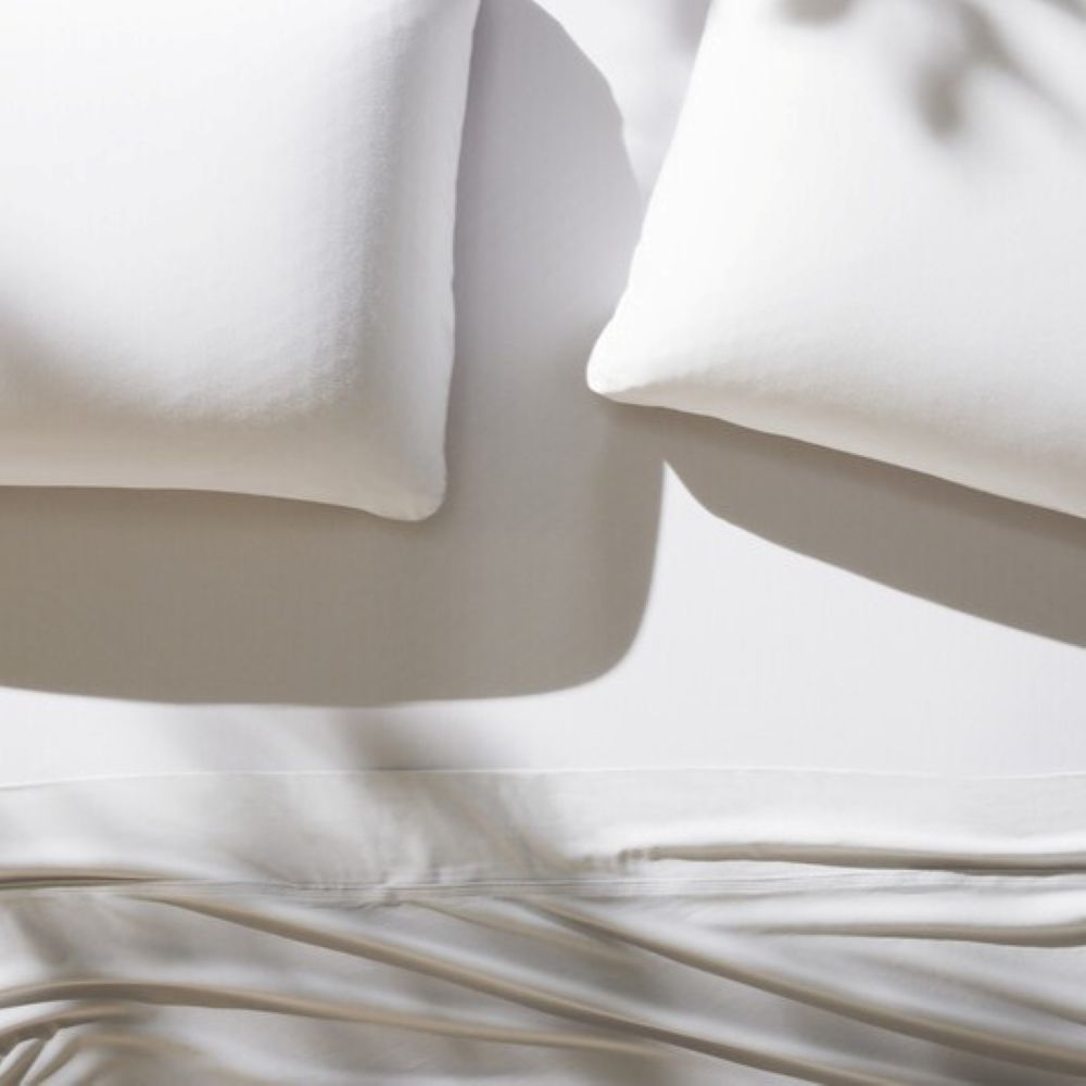 Purple 353151 Seigel SoftStretch Modern Deep Pocket Sheet White