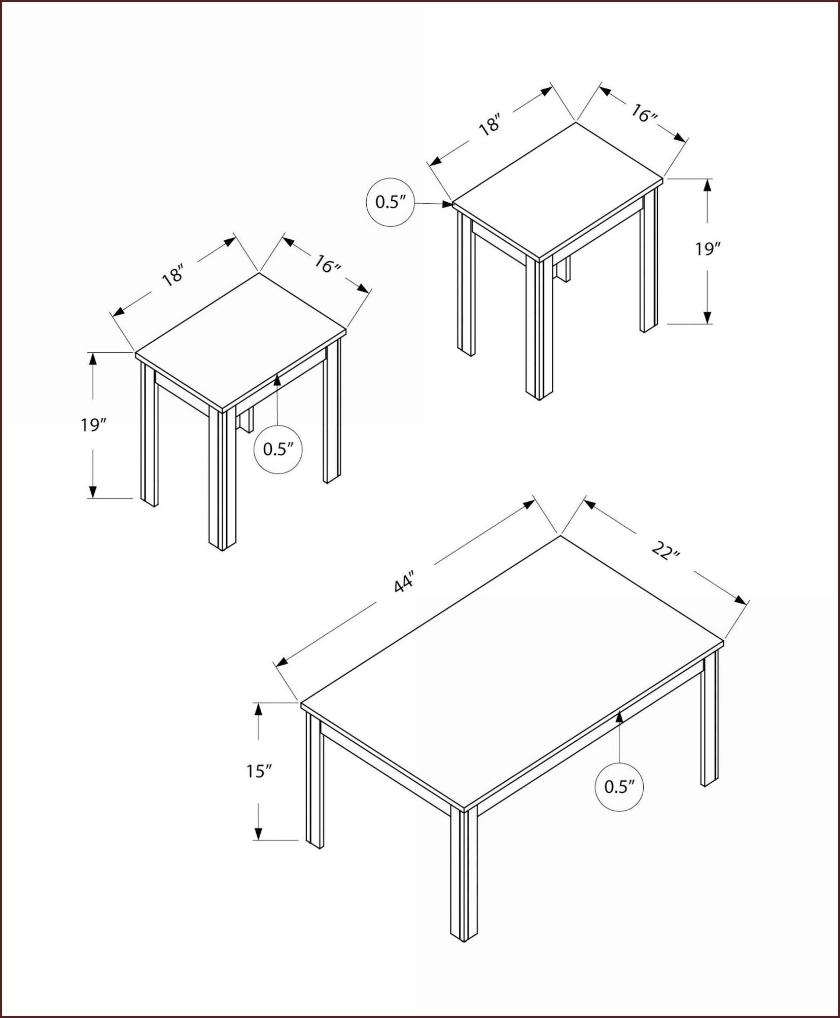 Watnature GVQU92DHM0JX Coffee-Tables - View #3