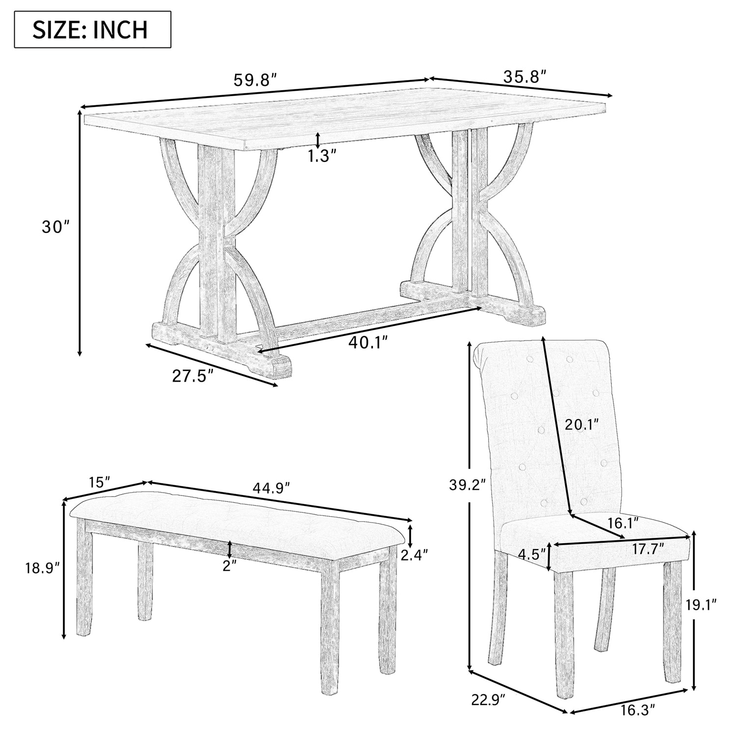 GZMR GZ-N71588AAE Dining-Sets - View #11