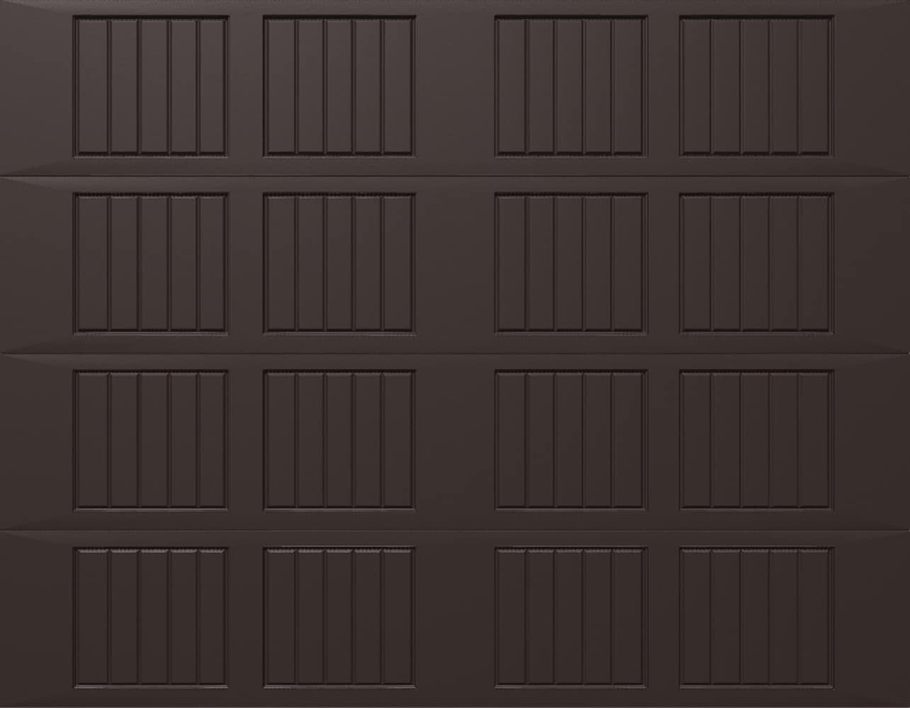 Wayne Dalton WD9100SB97 Classic Steel Model 9100 9-ft x 7-ft Insulated Brown Single Garage Door