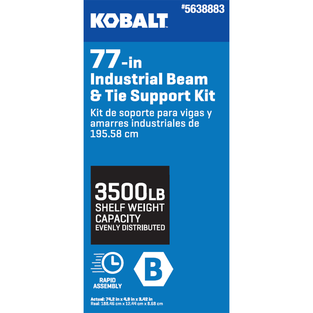Kobalt LKD77BM4TS Free-Standing-Shelving - View #14