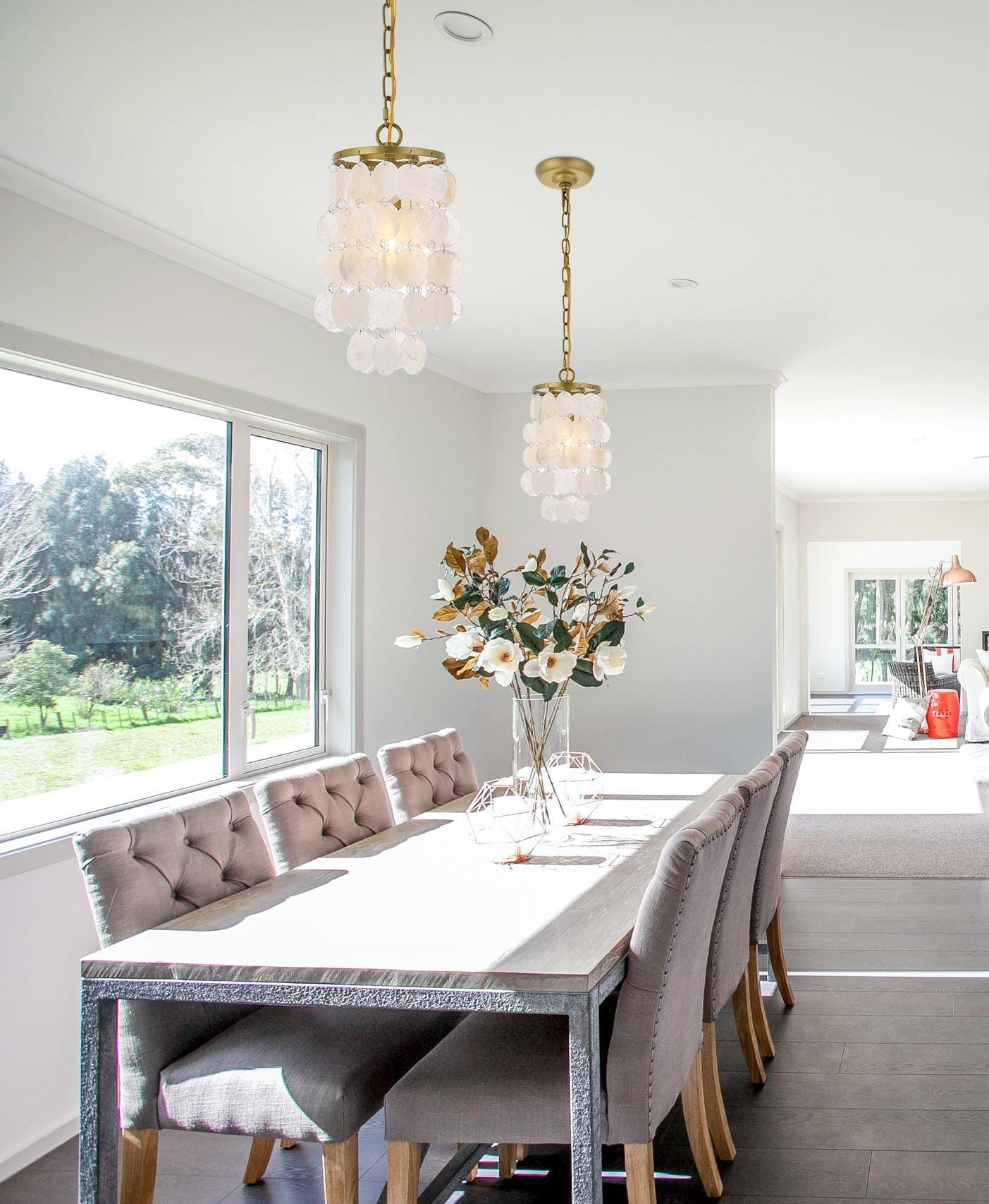 Elegant Decor HFDL15150D6BR Pendant-Lights - View #2