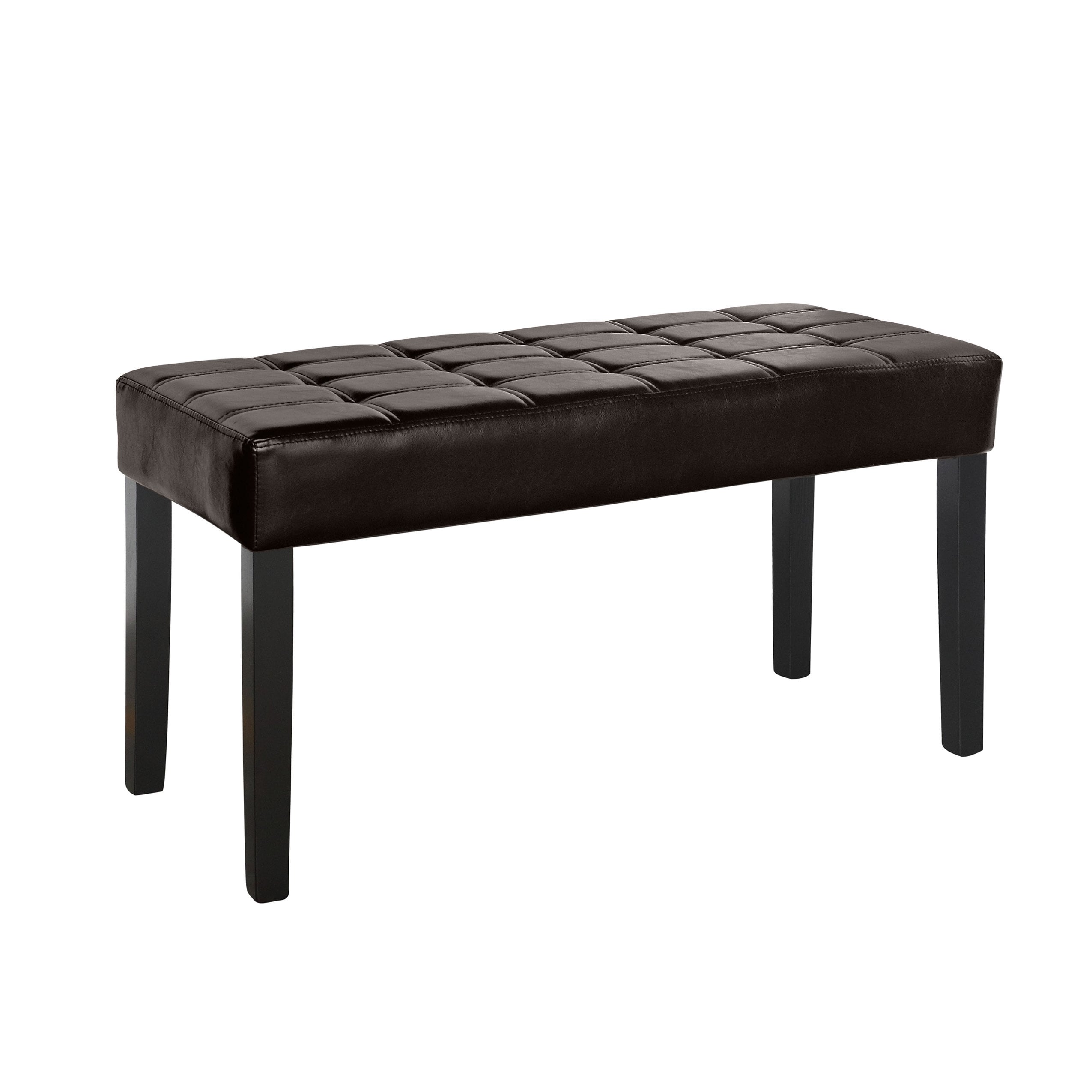 CorLiving California Modern Brown Accent Bench 35-in x 15.5-in x 19.25-in #LMY-180-O