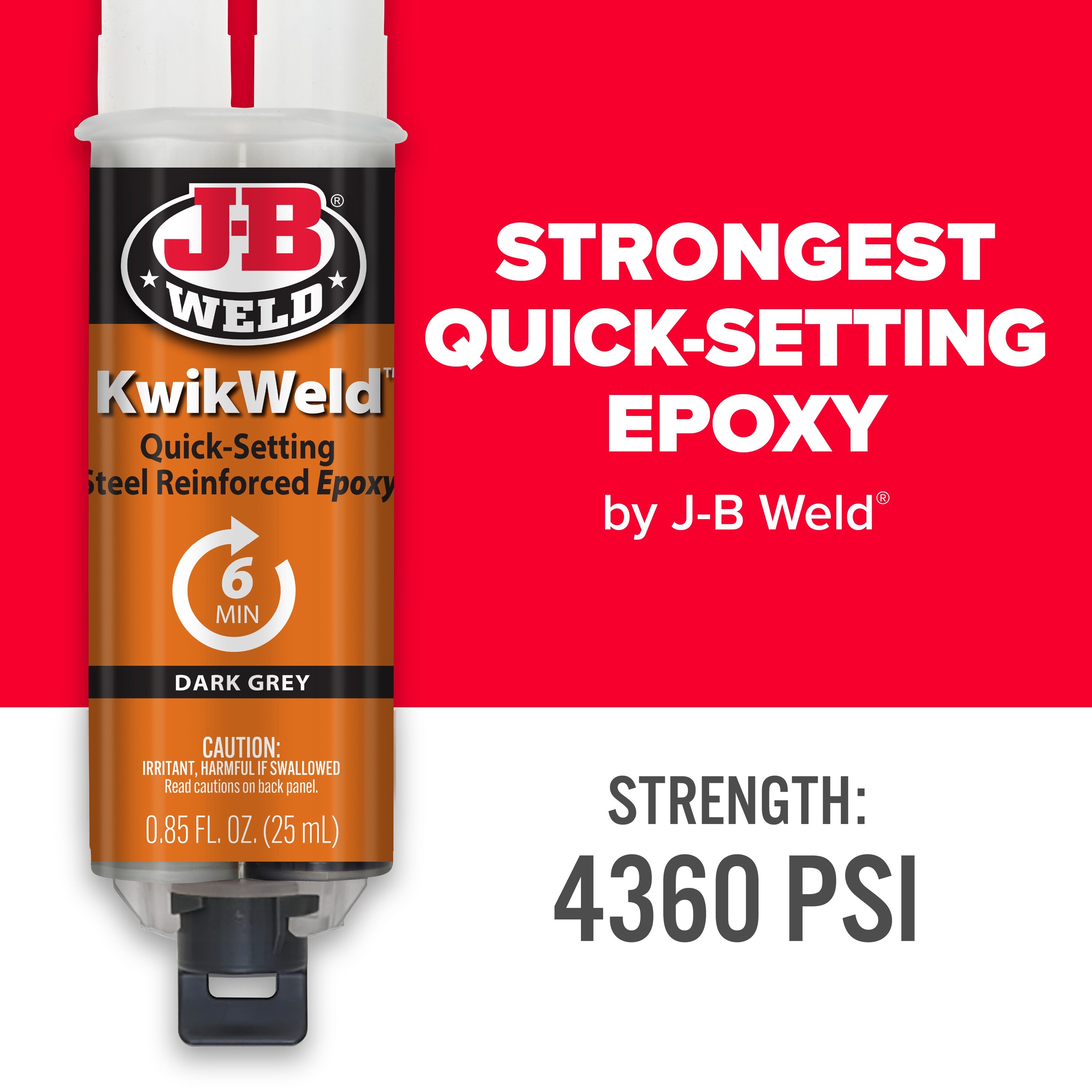 J-B WELD KwikWeld Gray Epoxy Adhesive