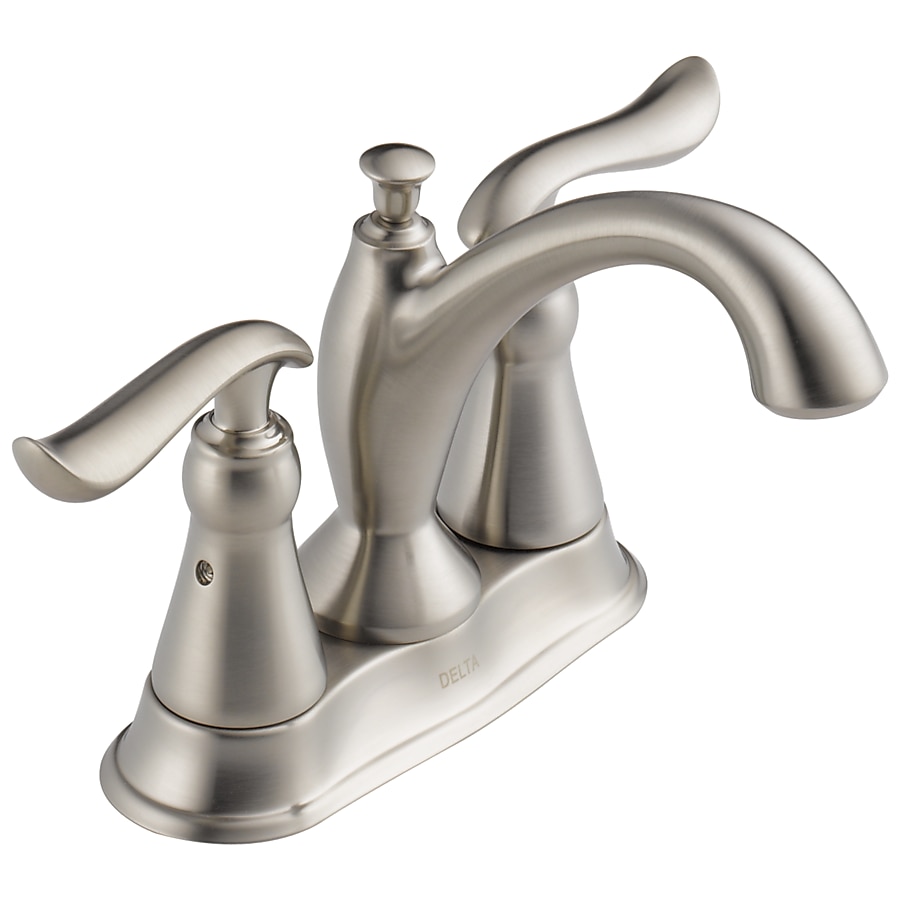Delta Linden Venetian Bronze 2-handle 4-in Centerset WaterSense Bathroom Sink Faucet with Drain Delta Linden Venetian Bronze 2-handle 4-in Centerset WaterSense Bathroom Sink Faucet with Drain