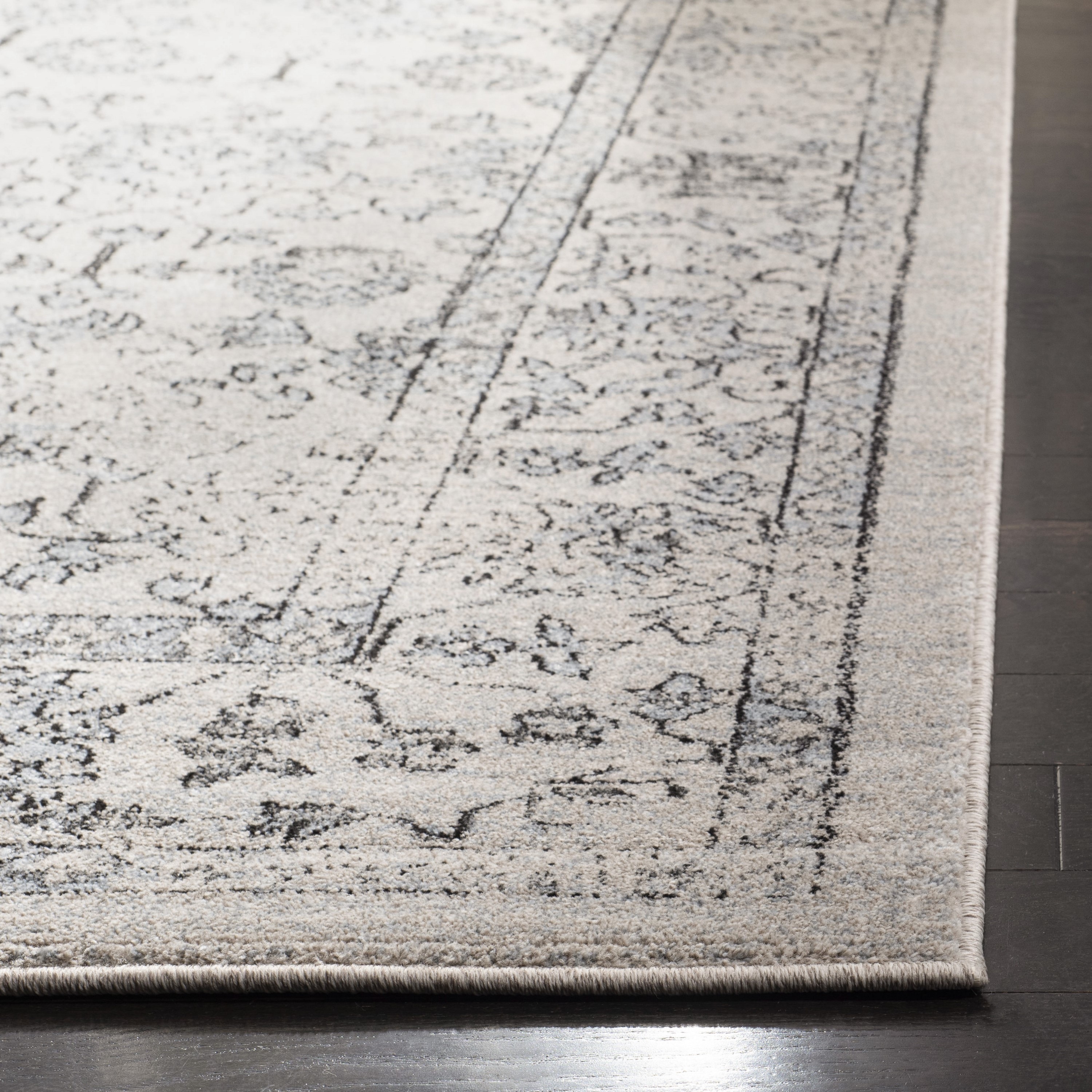Handmade Easy-Care Reversible Blue Cotton Blend 4' x 6' Rug