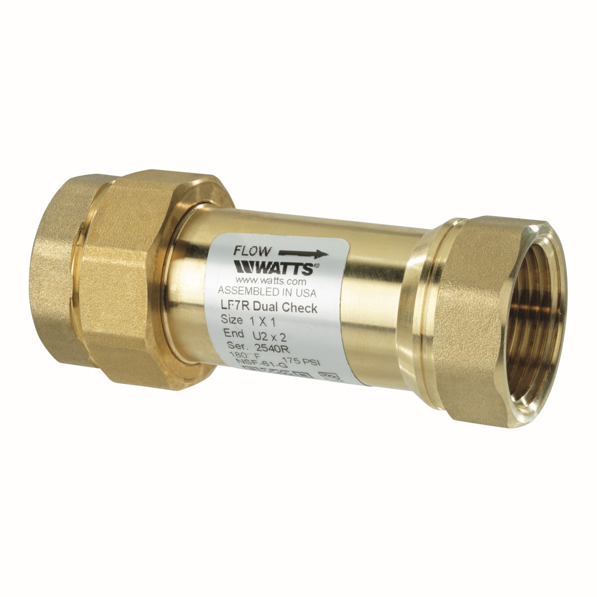 Watts LF7RU2-2 1 X 1 R Check-Valves - View #7